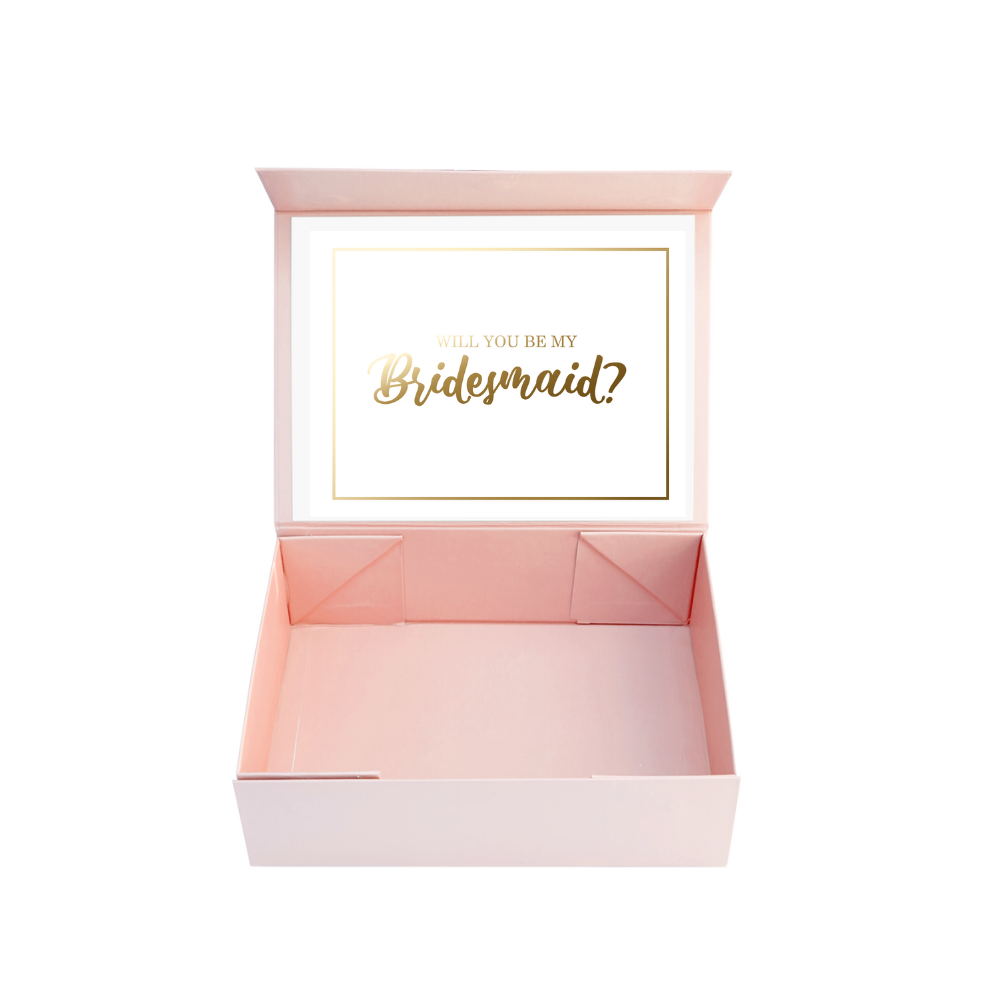 Blush Bridal Proposal Box