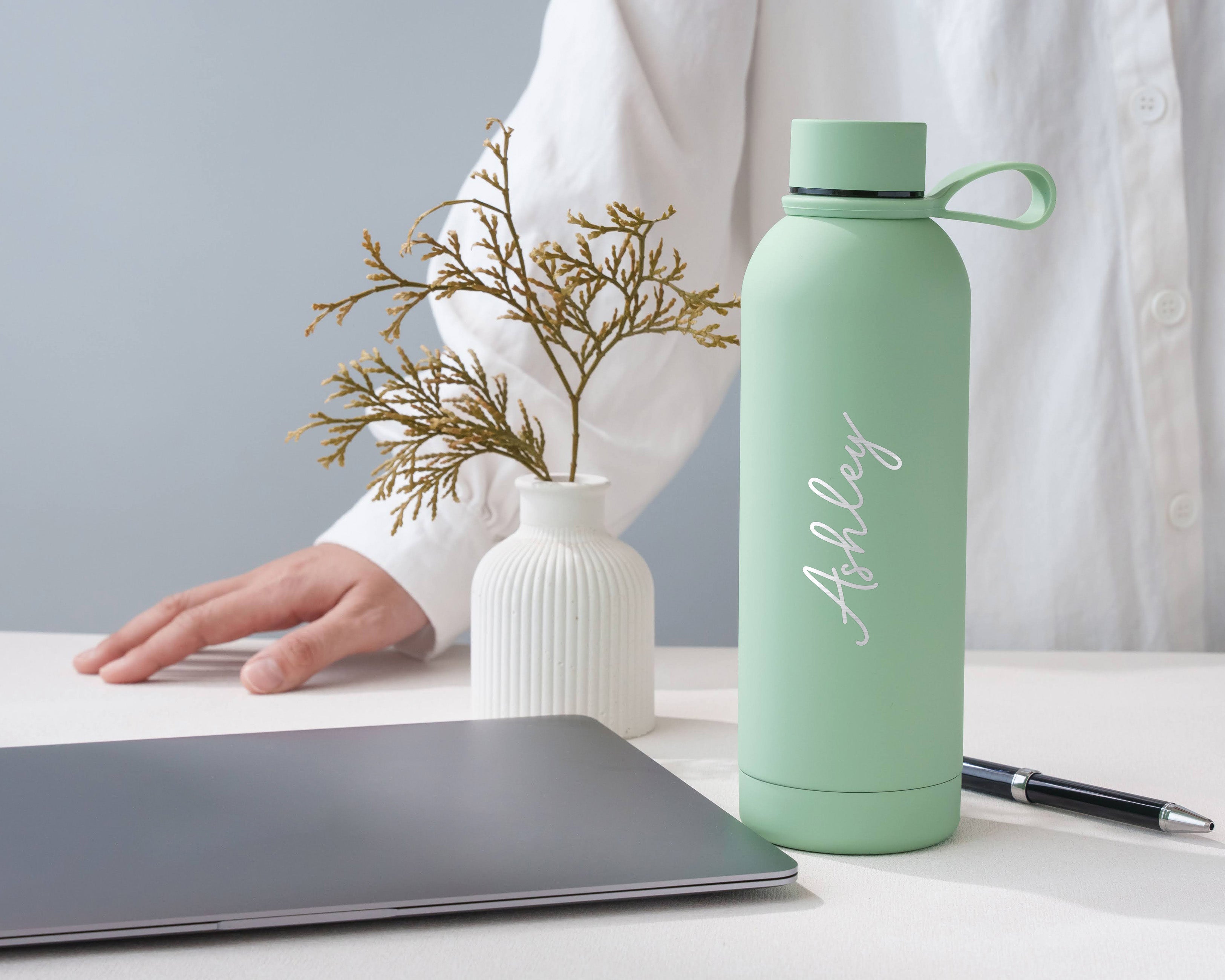 Engraved Tumbler with Strap 17oz