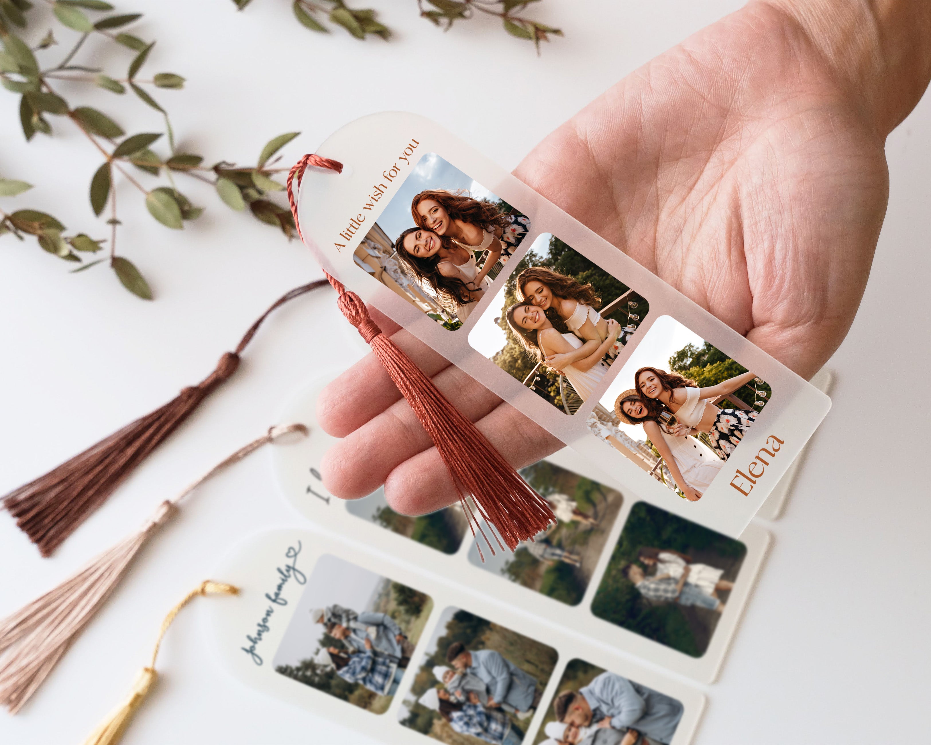 Personalized Acrylic Bookmark