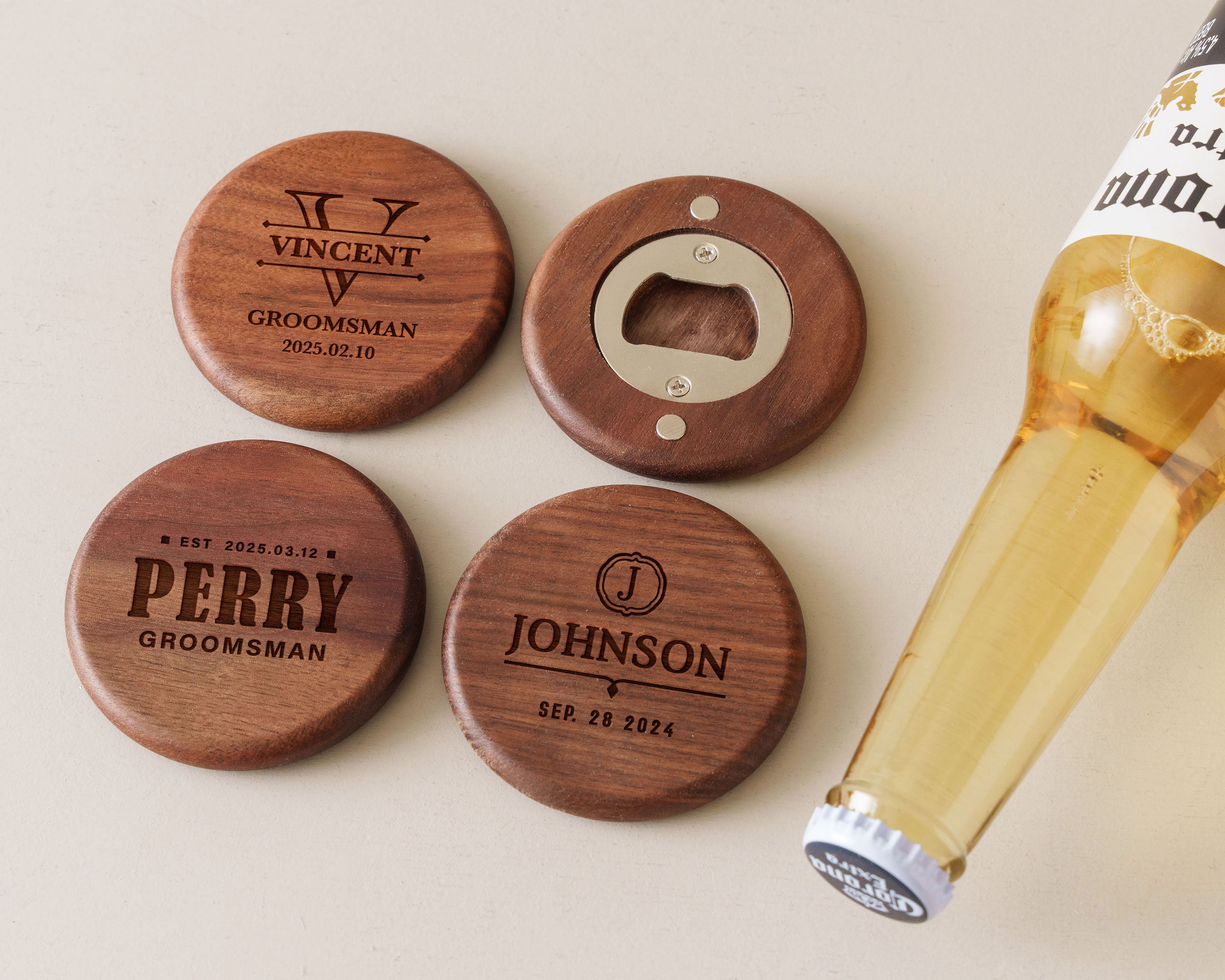 Engraved Magnet Bottle Opener
