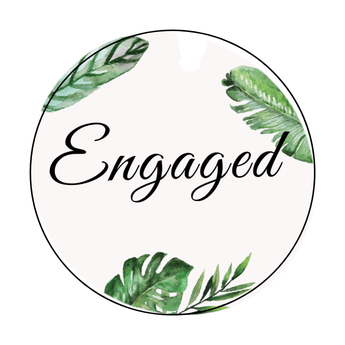 Acrylic Wedding Ornament