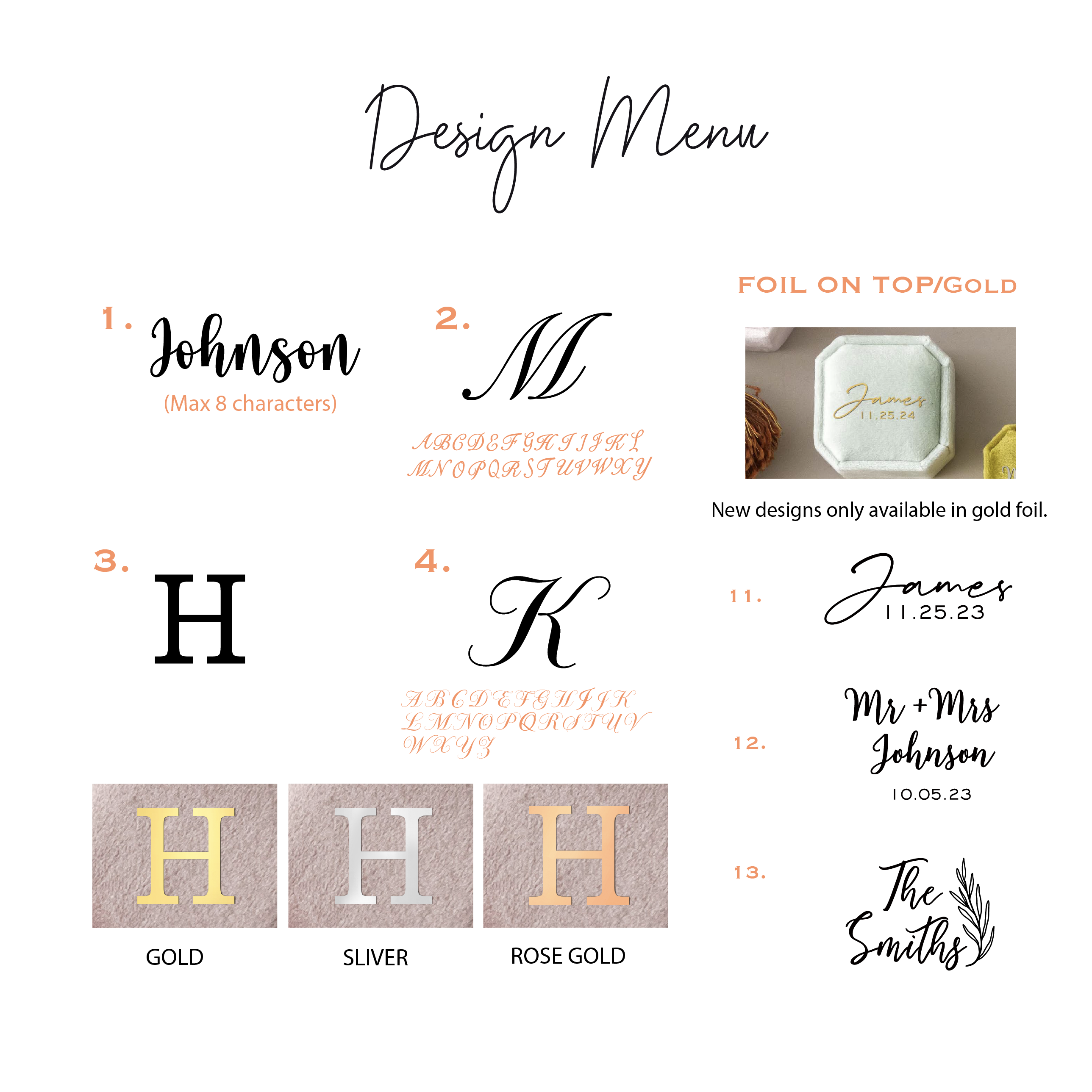 Vintage Hexagon Velvet Ring Box