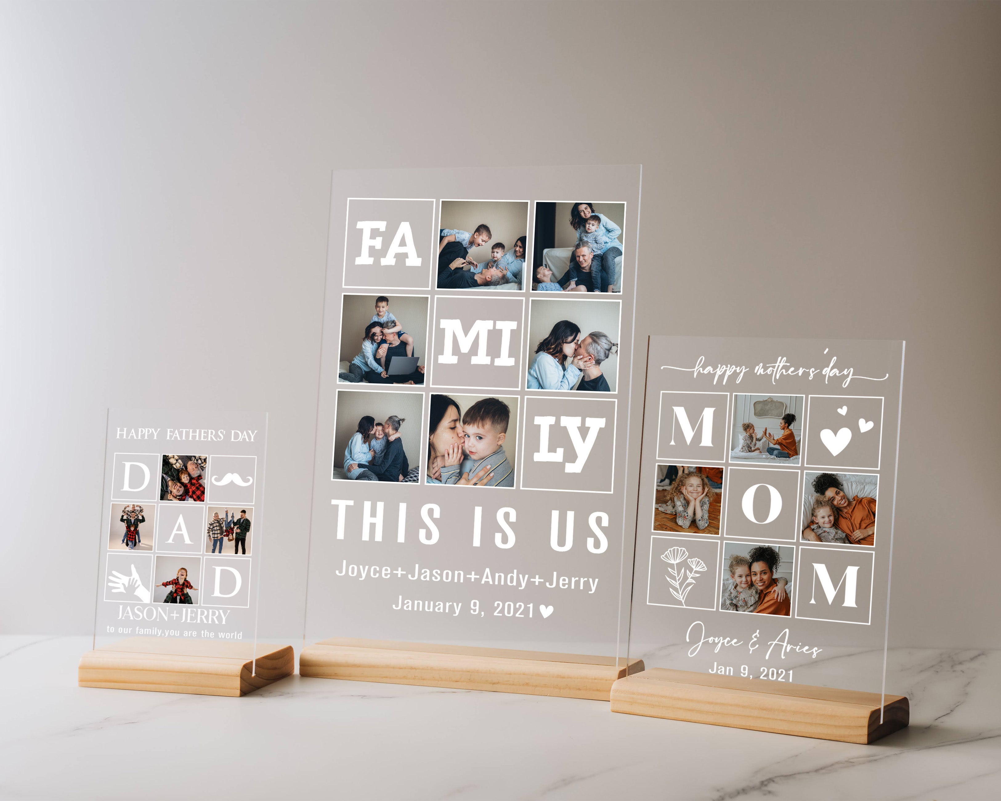 Acrylic Picture Plaque for Mom