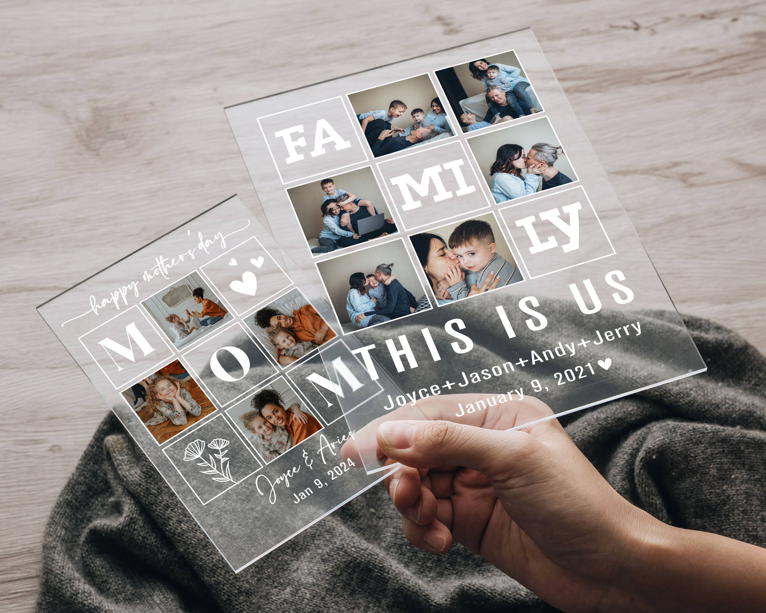 Acrylic Picture Plaque for Mom