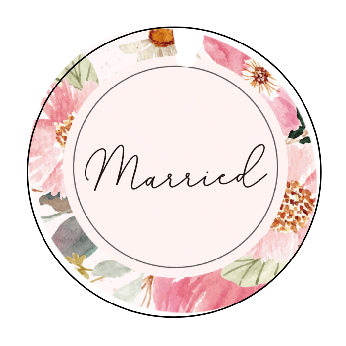 Acrylic Wedding Ornament