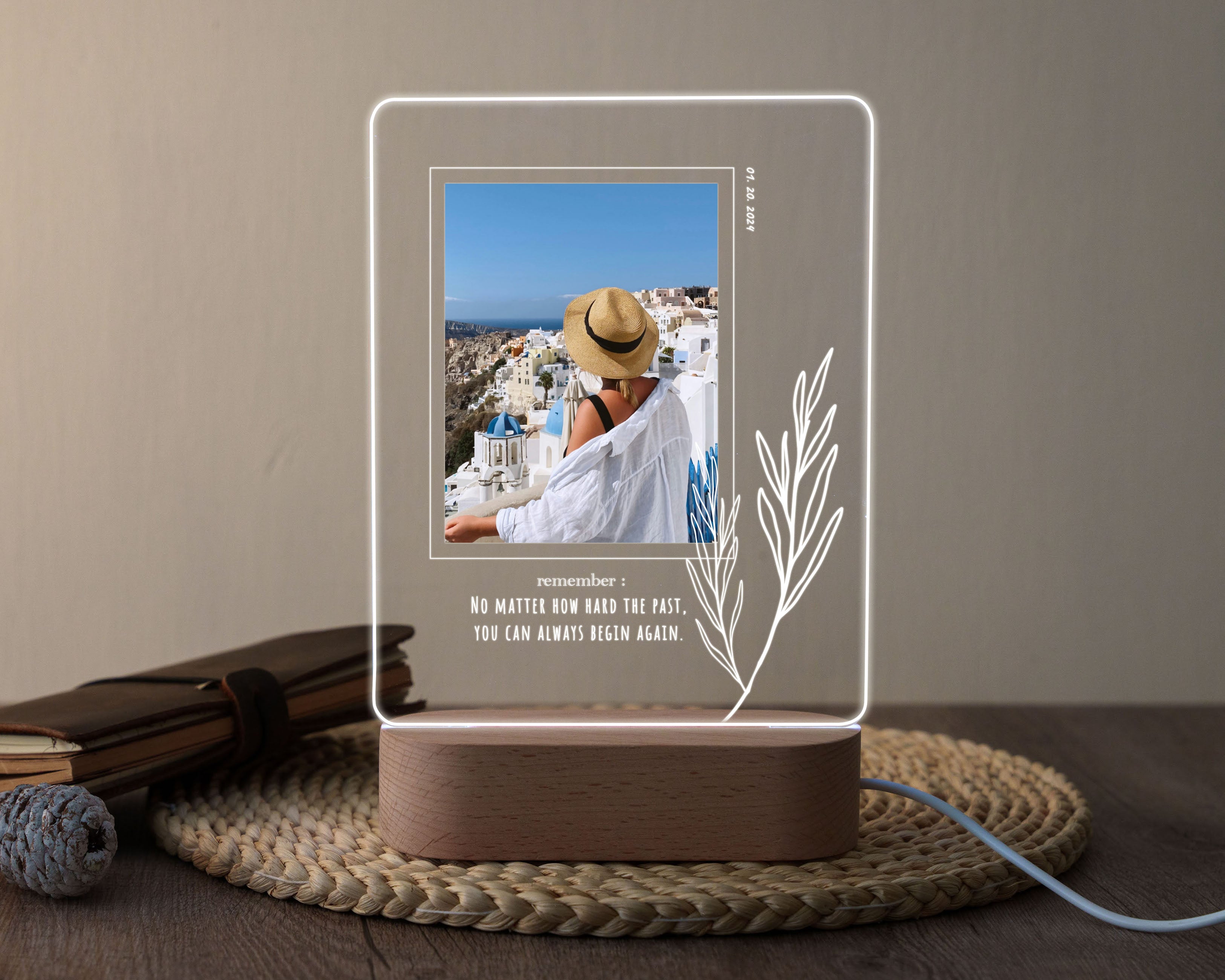 Custom Photo LED Night Light Sign