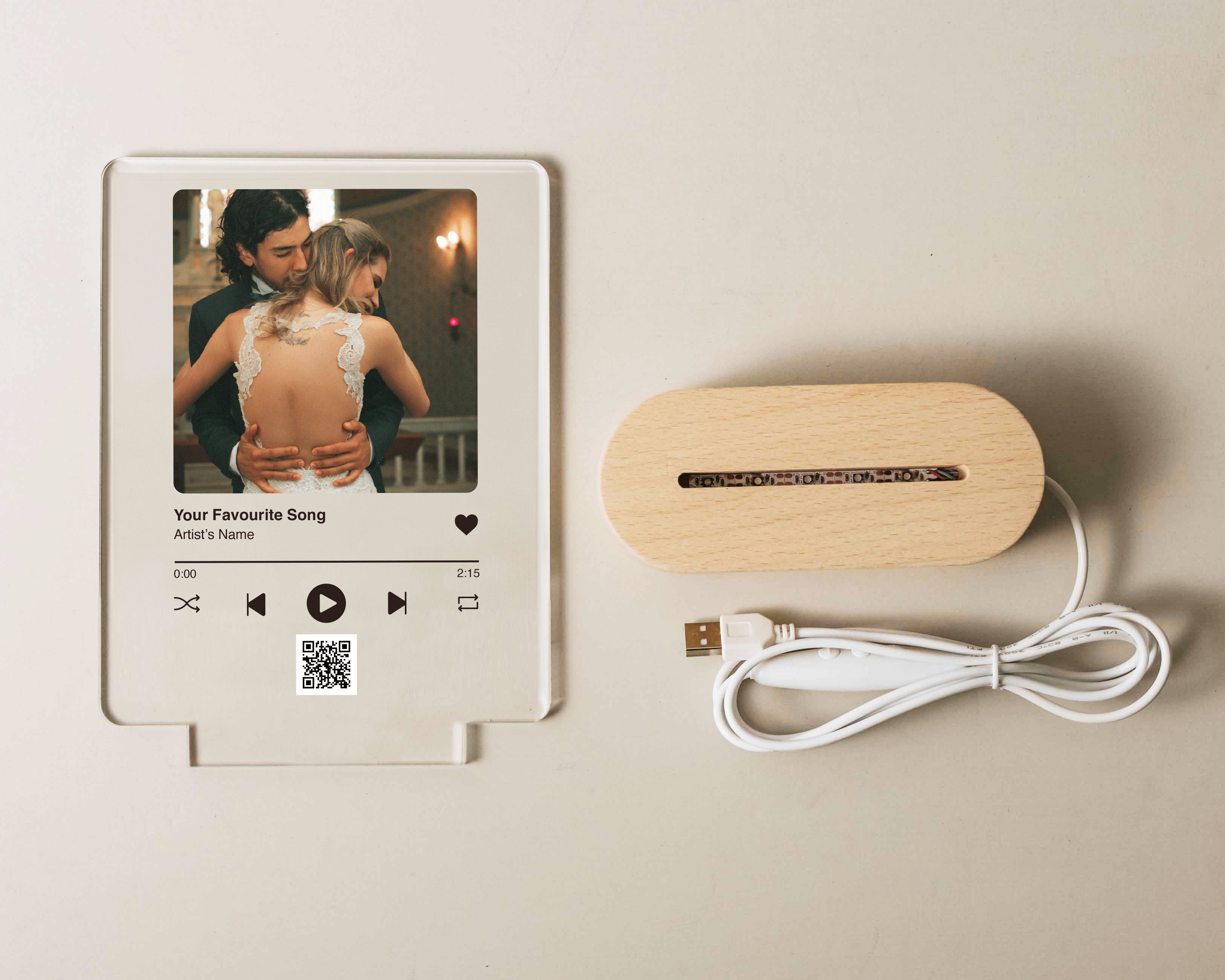 Custom Photo LED Night Light Sign