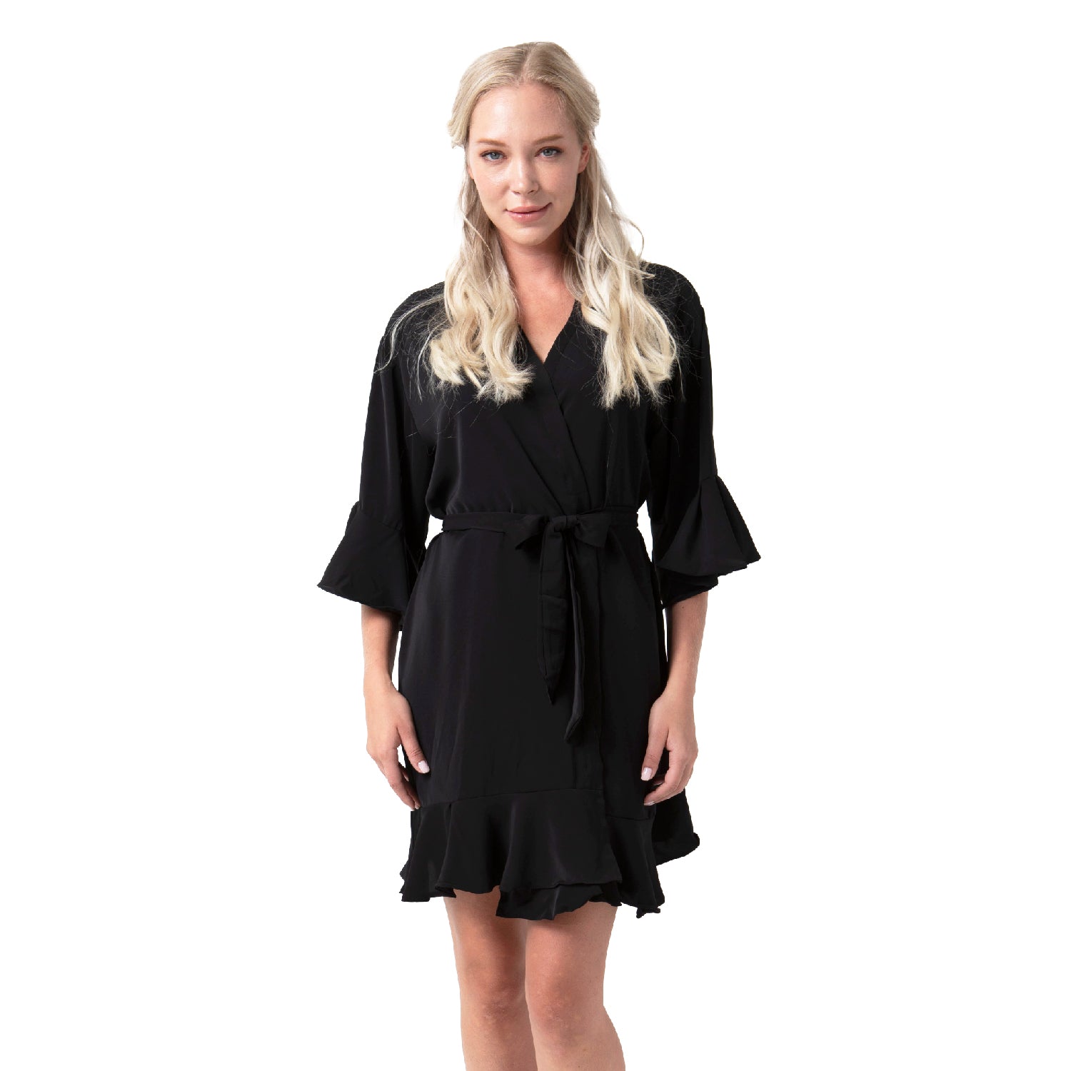 Ruffle Bridal Party Robes - Fit Most