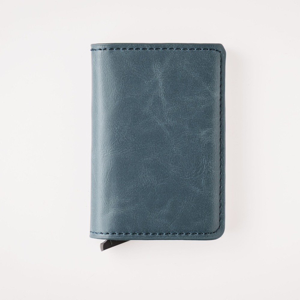 Pop-Up Leather Wallet