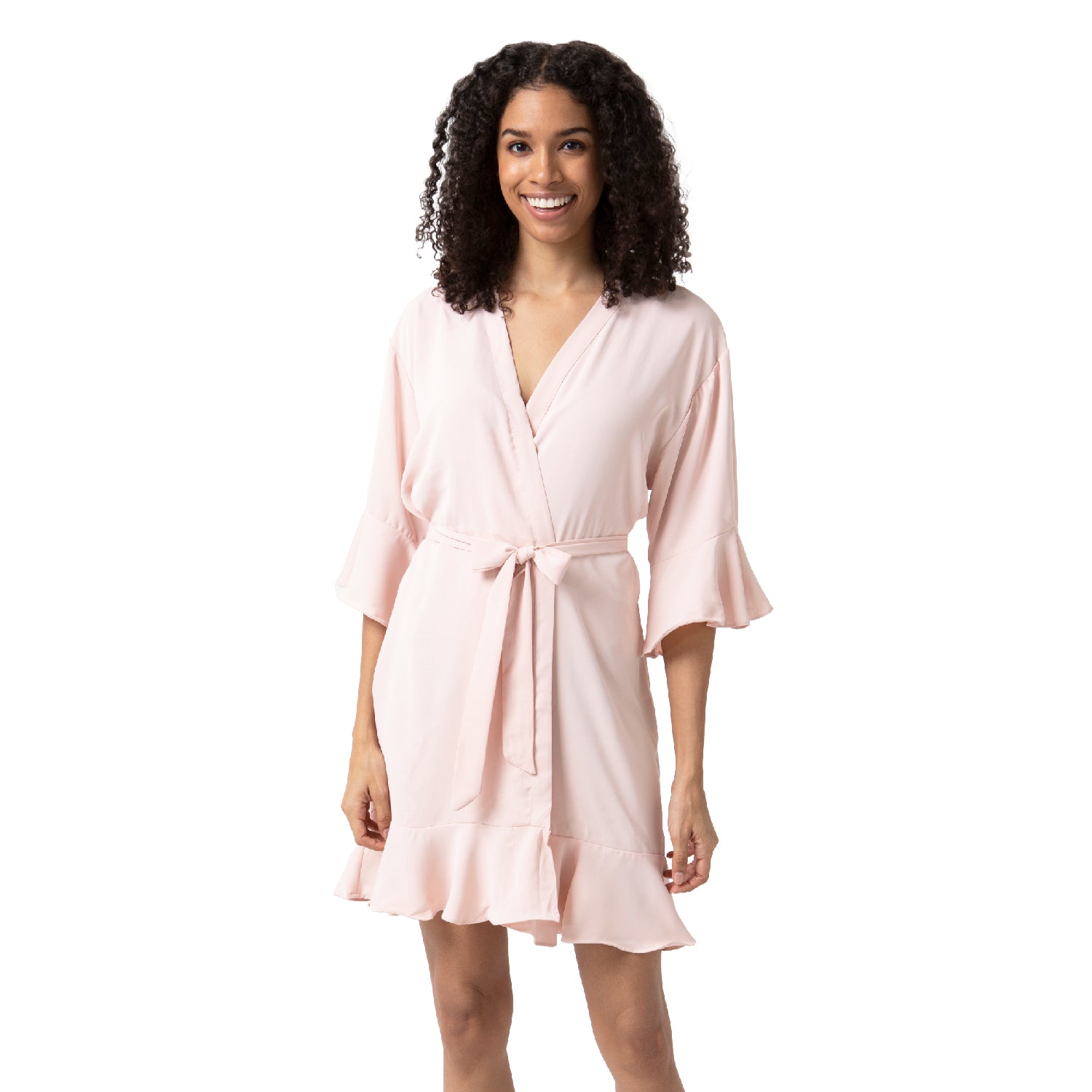 Ruffle Bridal Party Robes - Fit Most