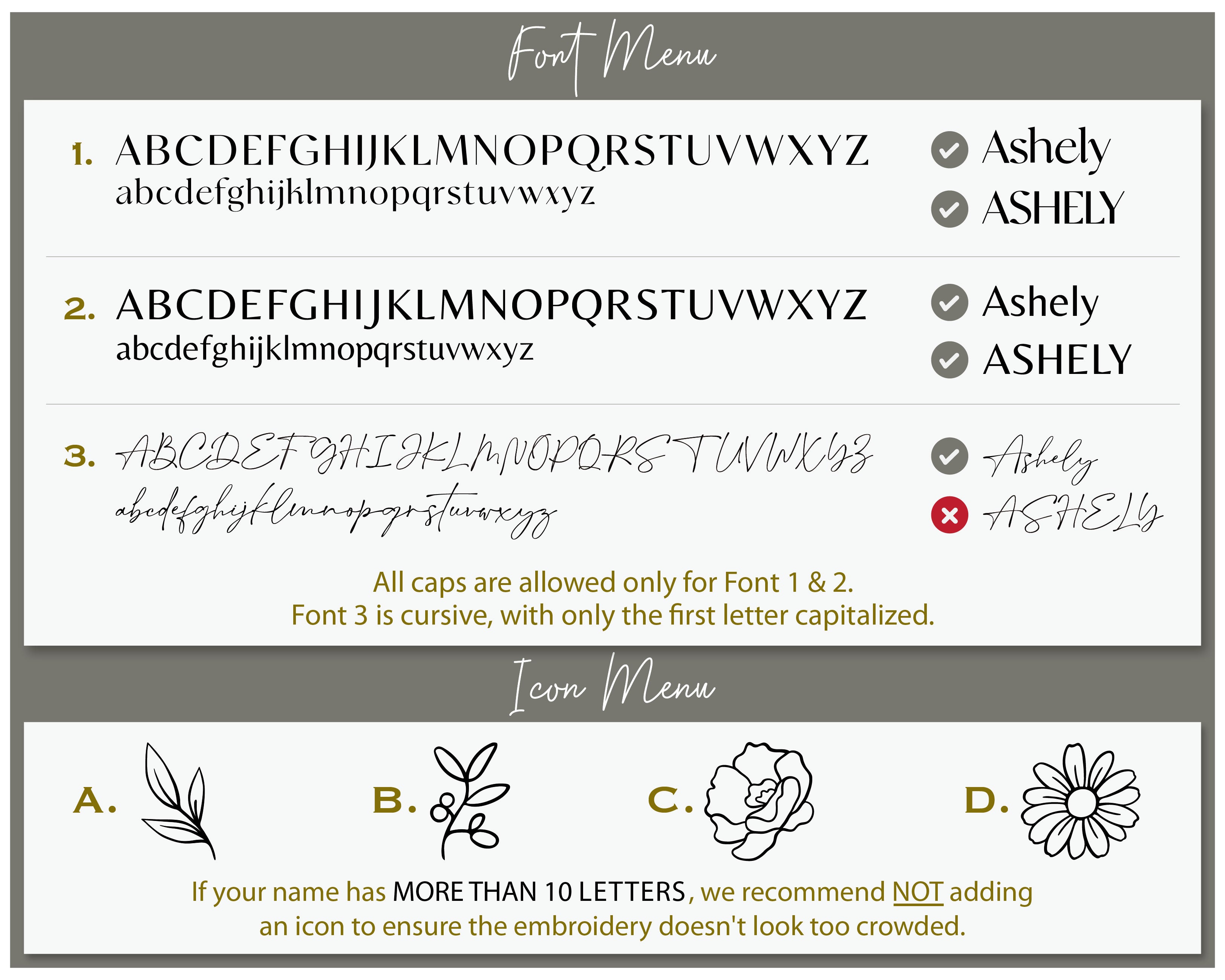 Leather Embroidered Makeup Bag