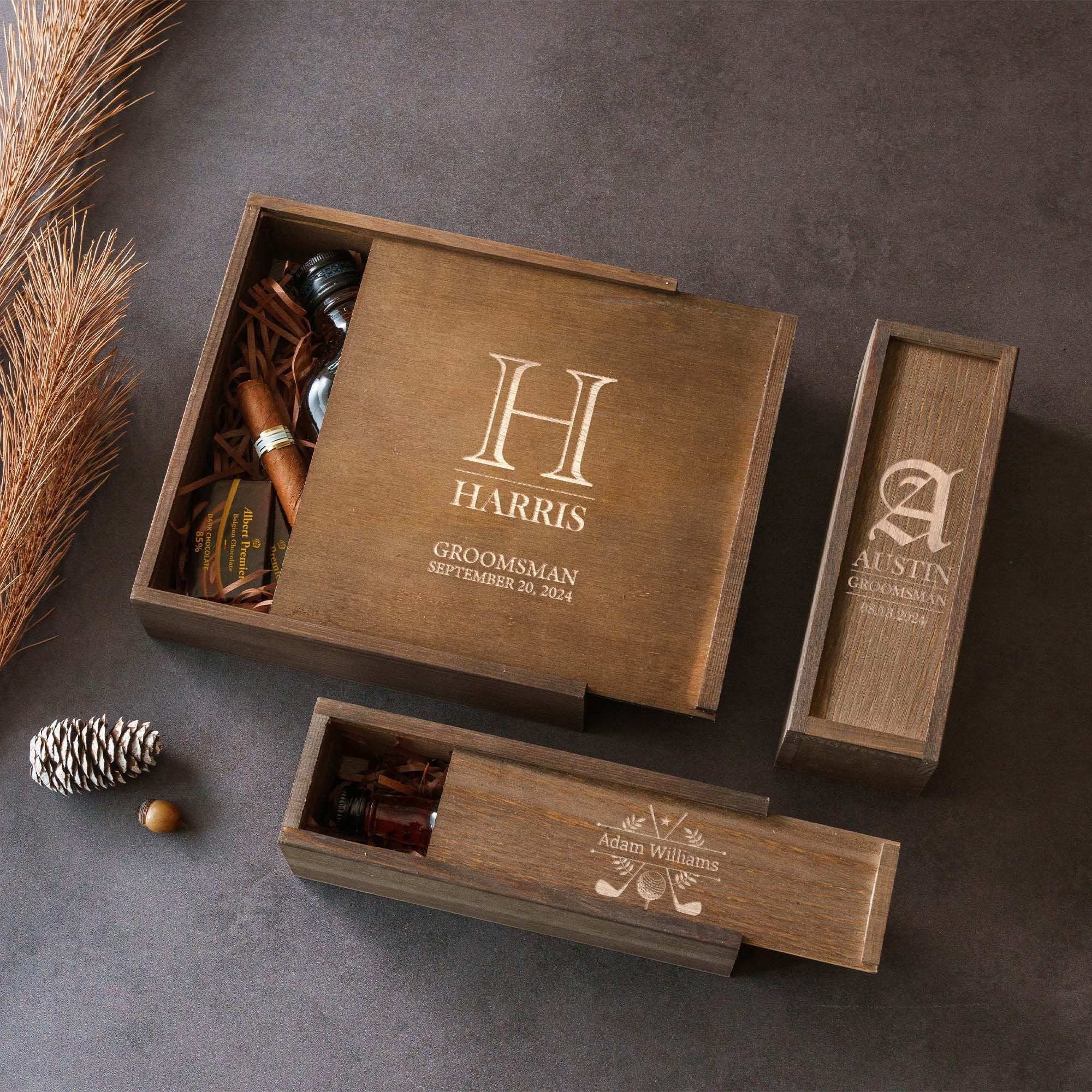 Groomsmen Proposal Box Be My Groomsman Ask Box For Groomsman Gift