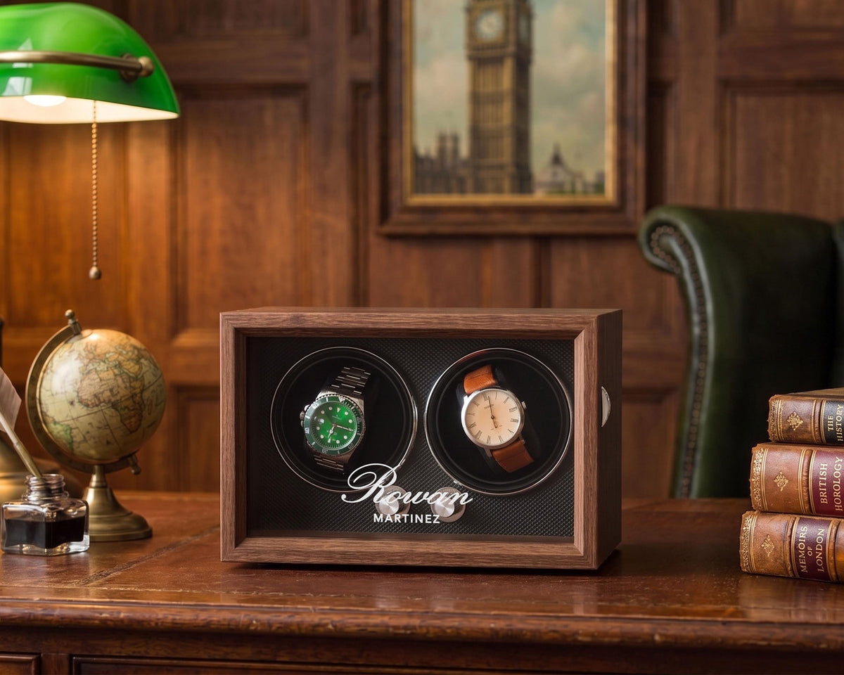 Personalized Wooden Automatic Watch Winder — product detail 11