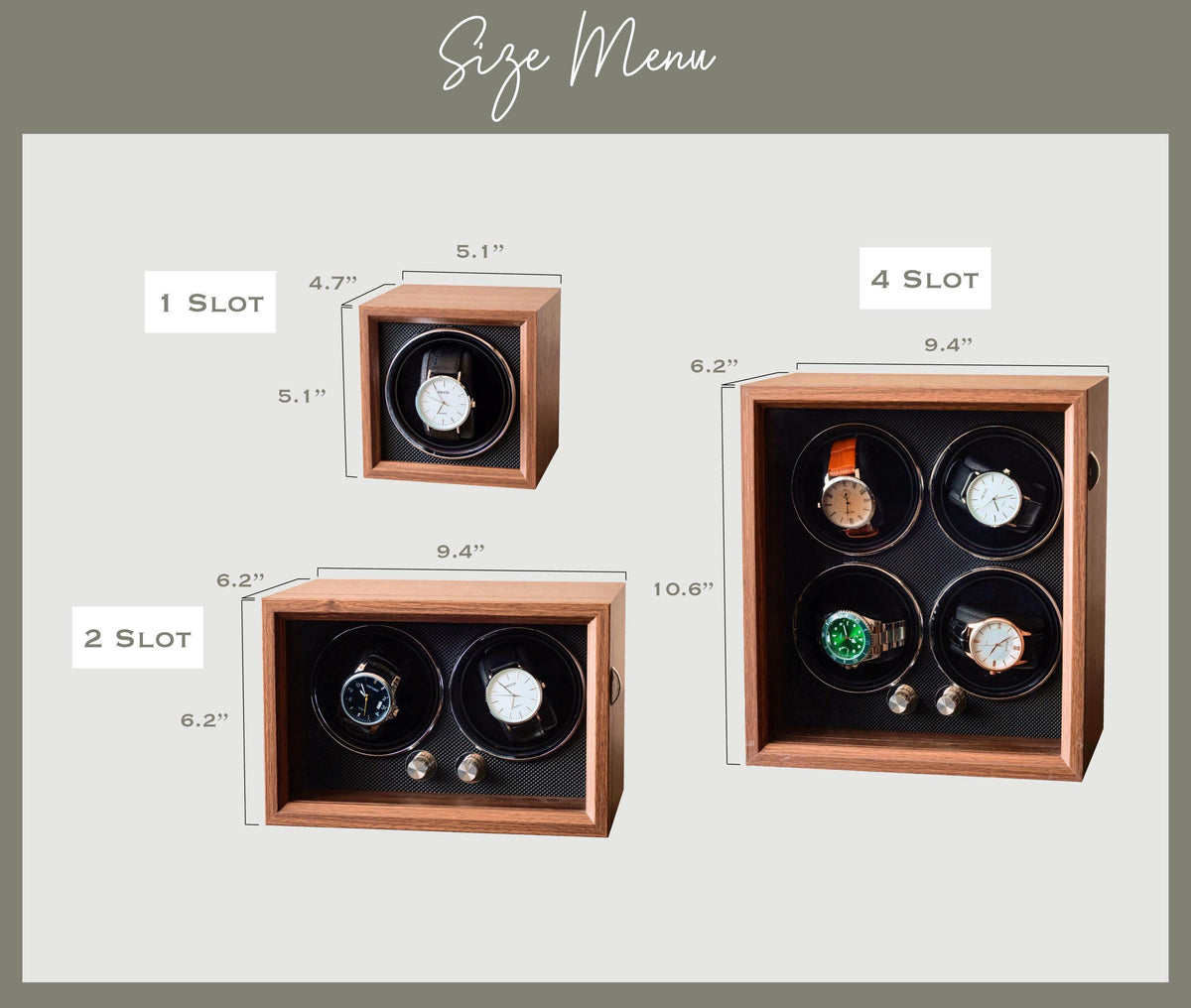 Personalized Wooden Automatic Watch Winder — design and personalization guide
