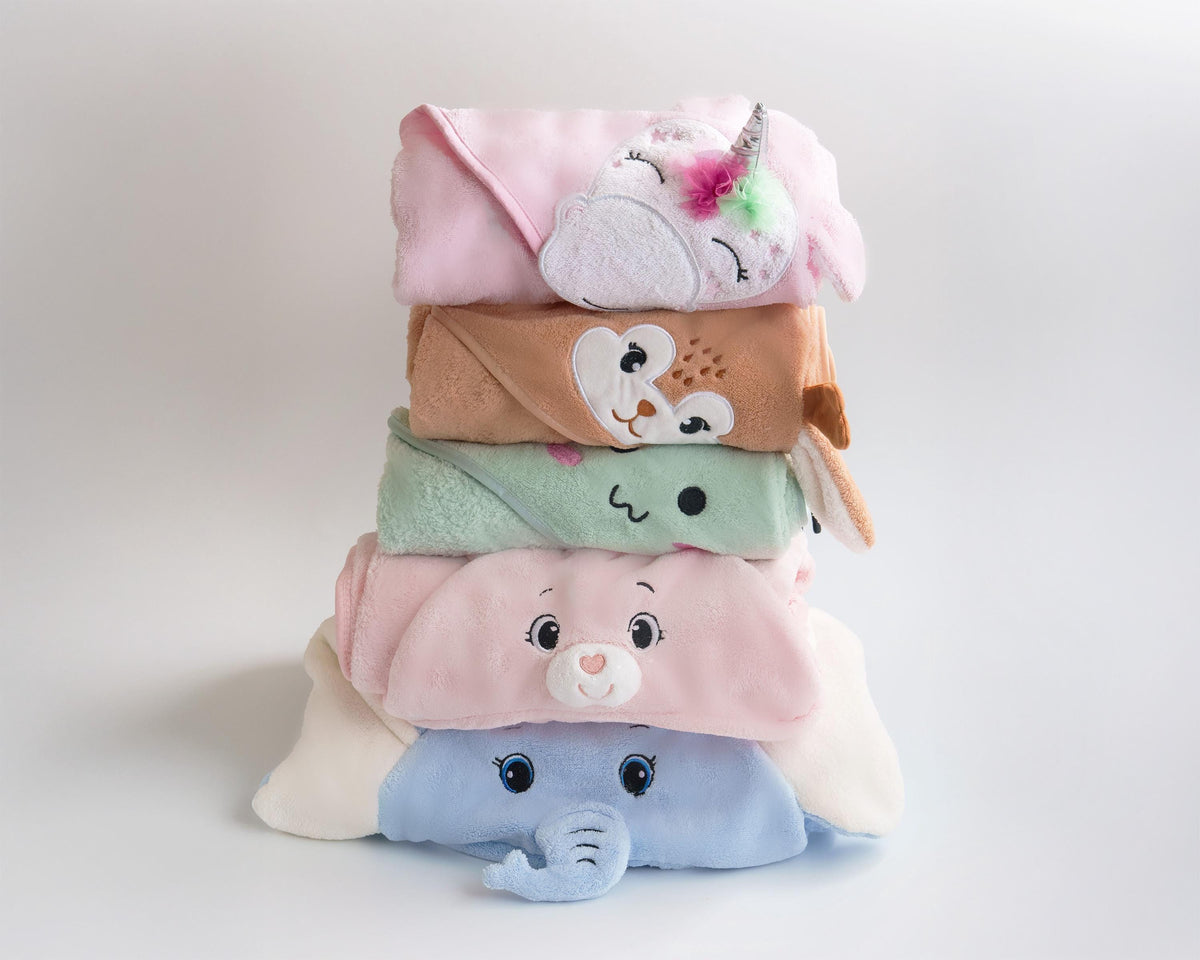 Personalized Animal Hooded Baby Towel — product detail 10