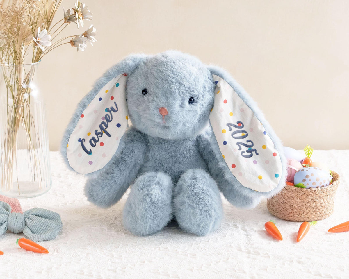 Personalized Plush Bunny with Embroidered Ears — product detail 4
