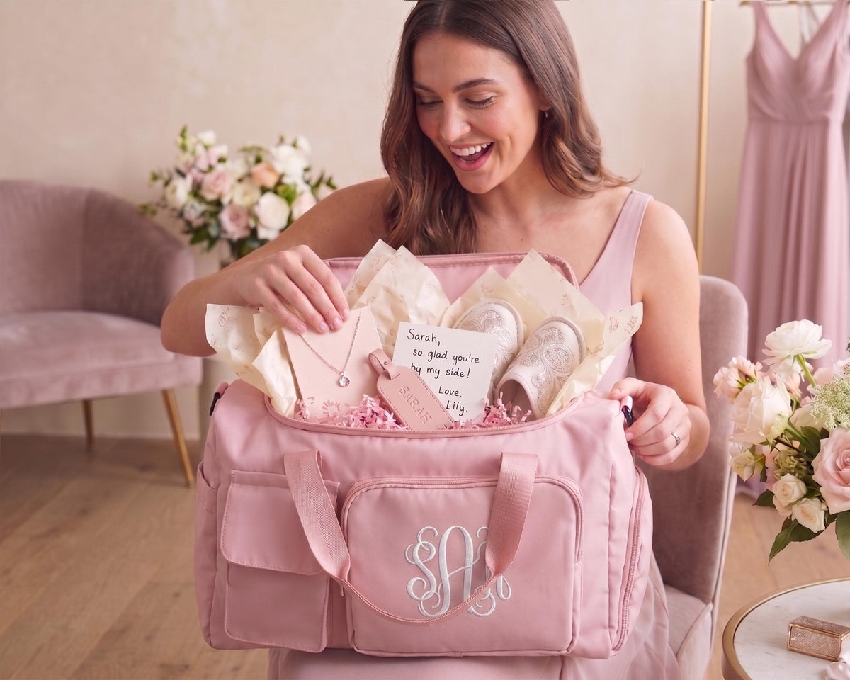 Personalized Nylon Weekender Travel Bag — product view 8