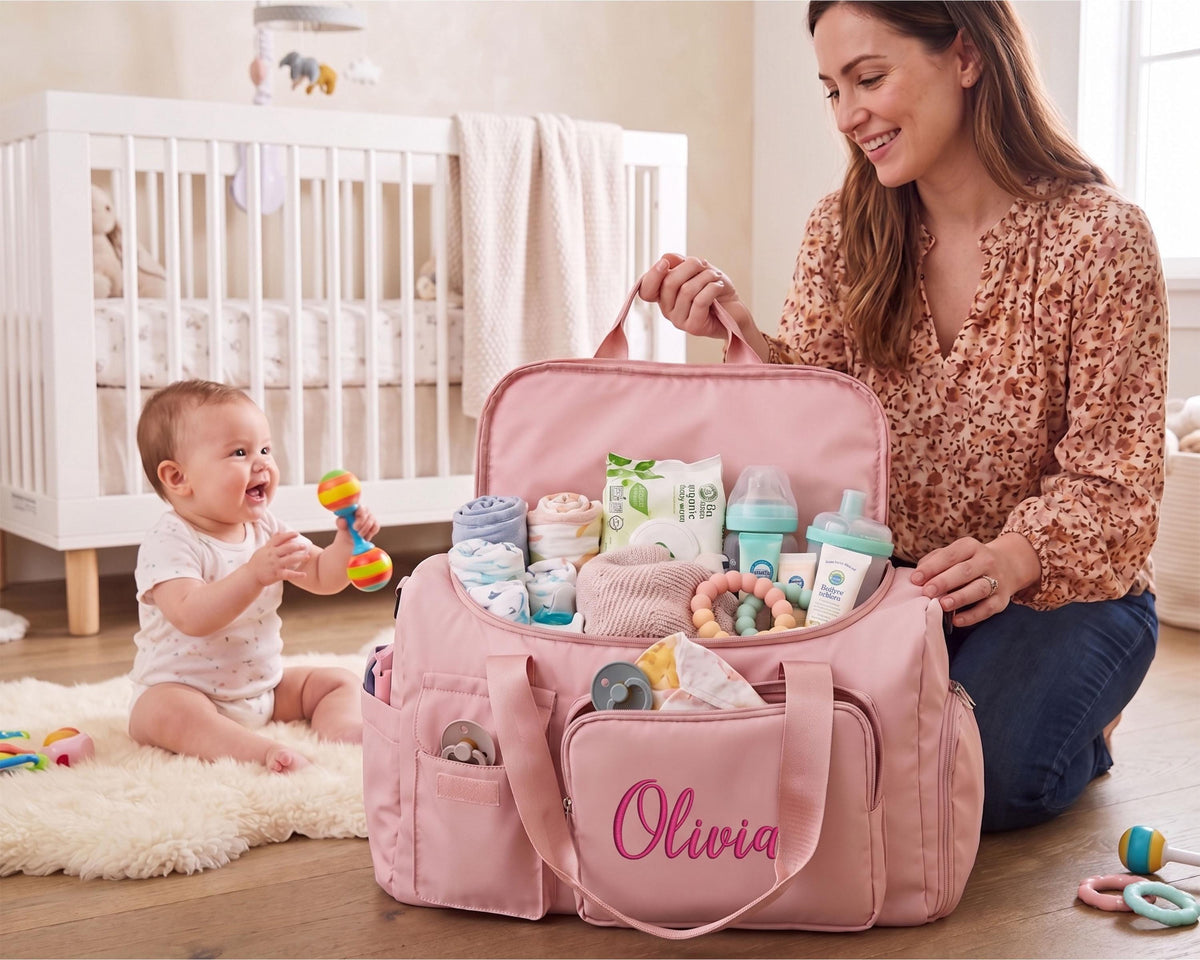 Personalized Nylon Weekender Travel Bag — product view 14