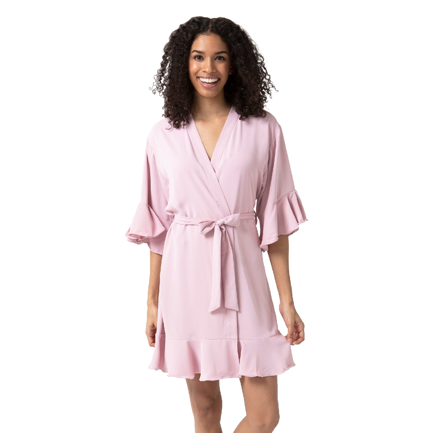 Ruffle Bridal Party Robes - Fit Most