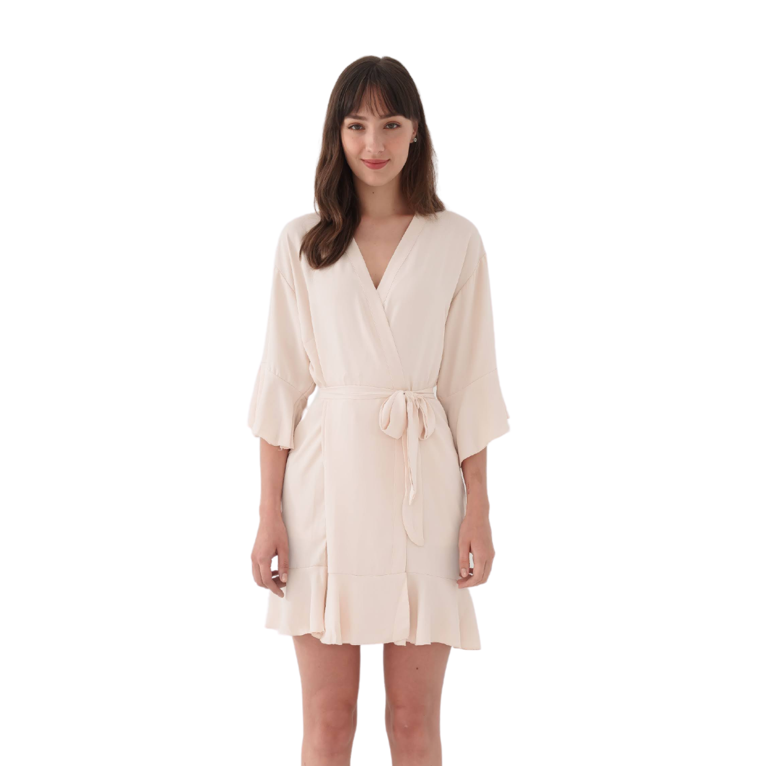 Ruffle Bridal Party Robes - Fit Most