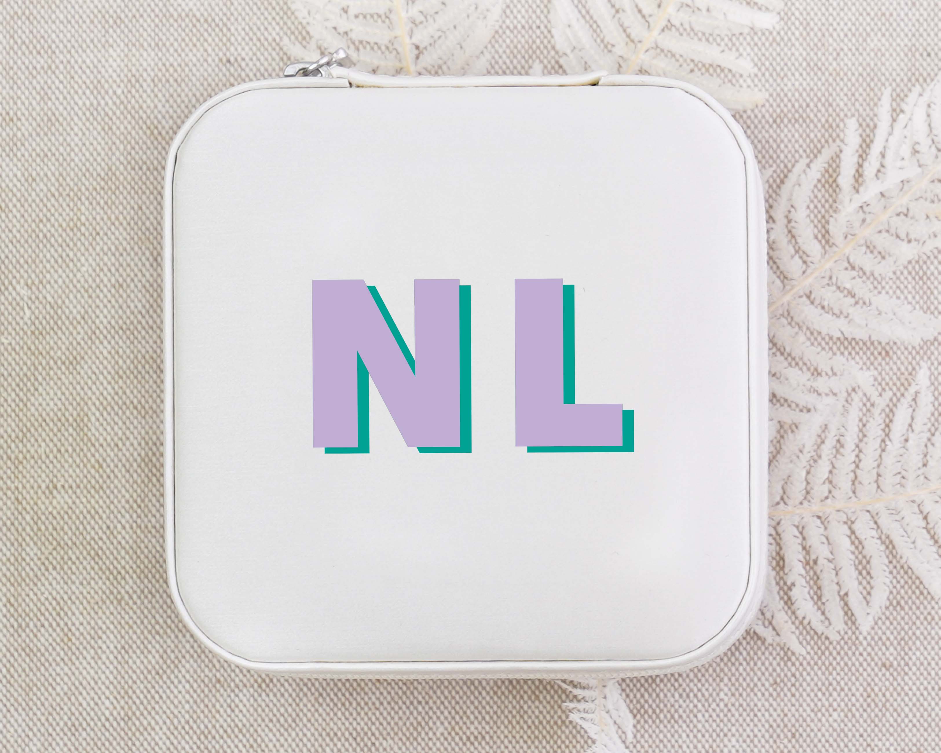 Jewelry Box with Goyard Monogrammed