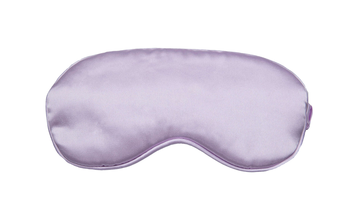 Custom Sleep Mask - Lilac Personalized Sleep Eye Masks - Hundred Hearts