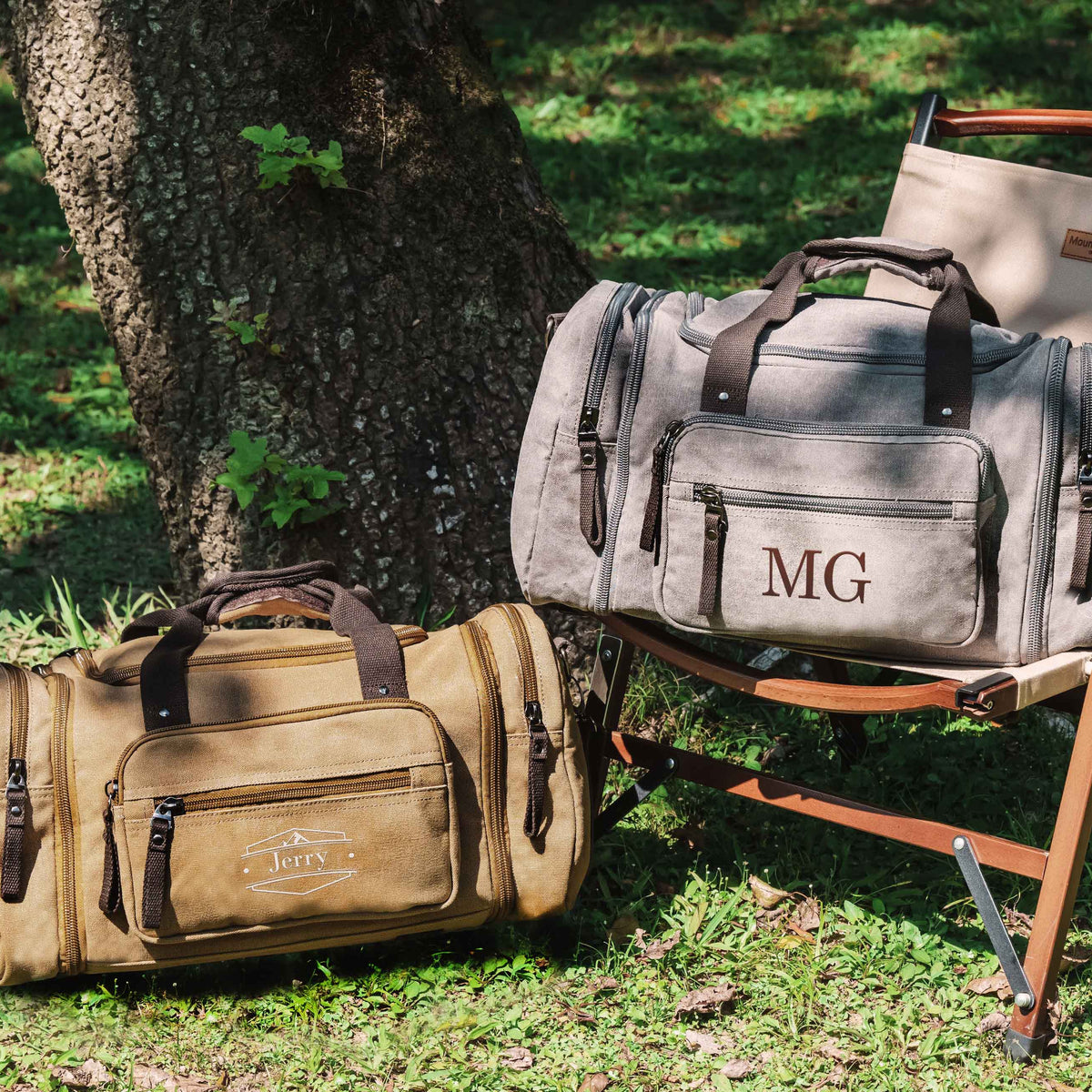 Travel Weekender Bag | Mens Duffle Bag Personalized
