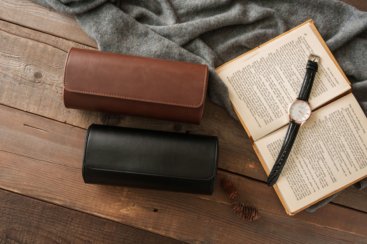 Personalized Leather Watch Case – photo 9
