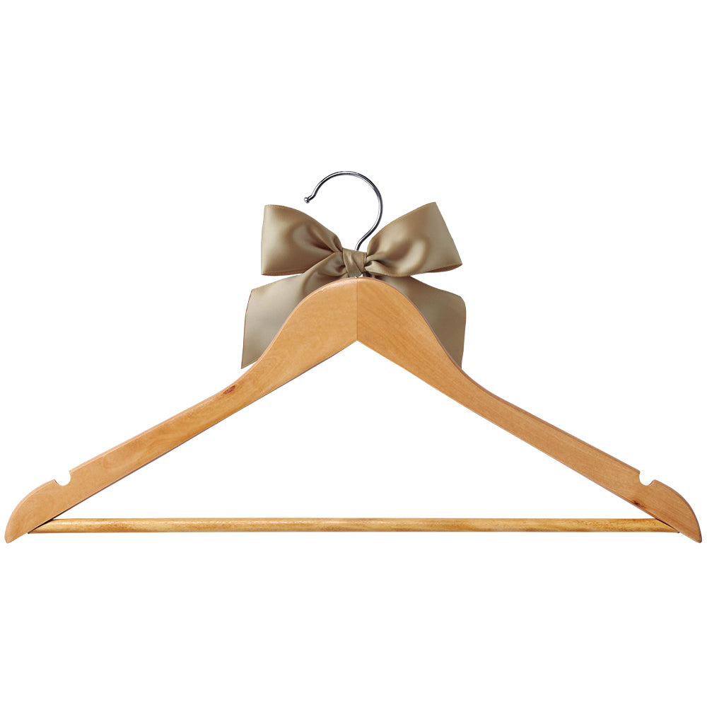 Adult Wooden Hanger with Bar
