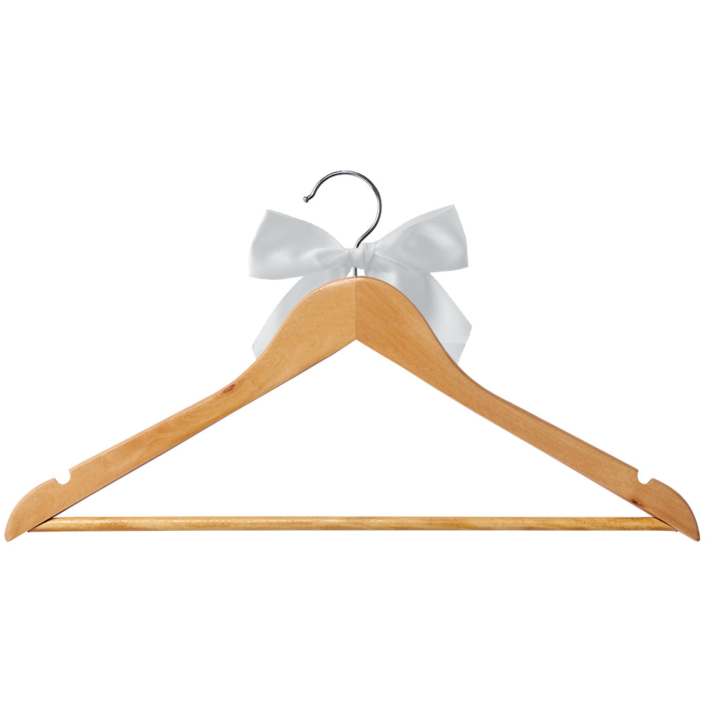 Adult Wooden Hanger with Bar