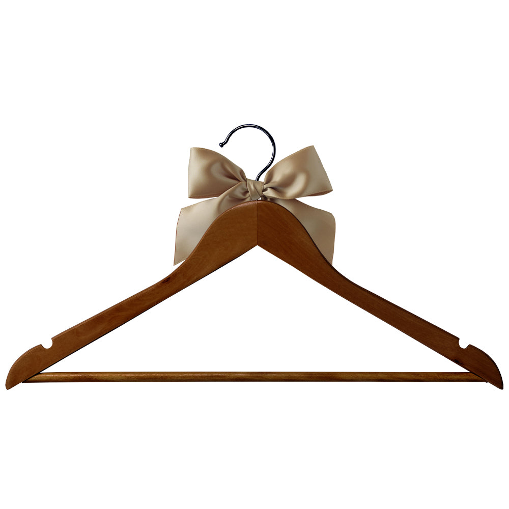 Adult Wooden Hanger with Bar