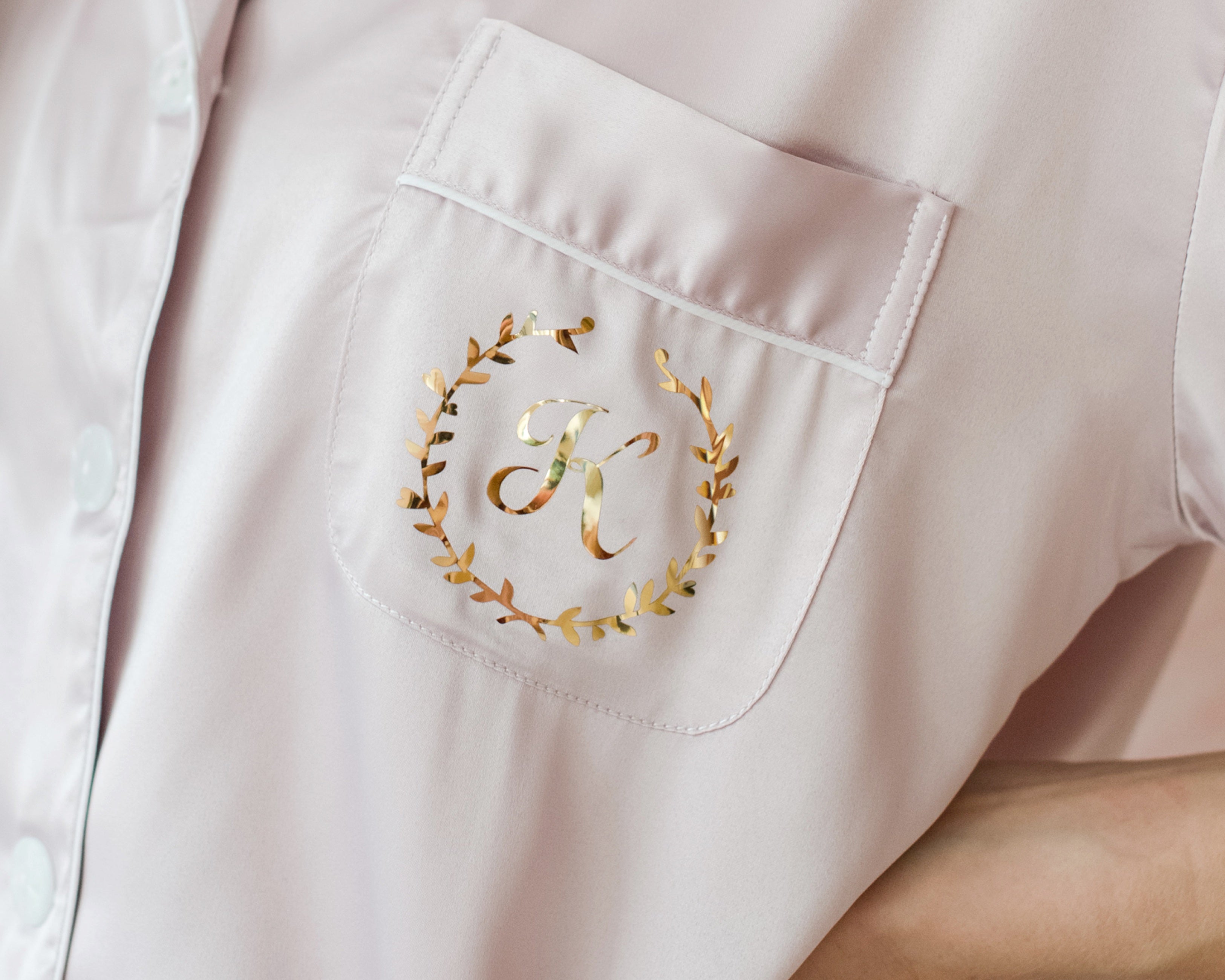 Personalized Maple Bridal Pajama Pants Set