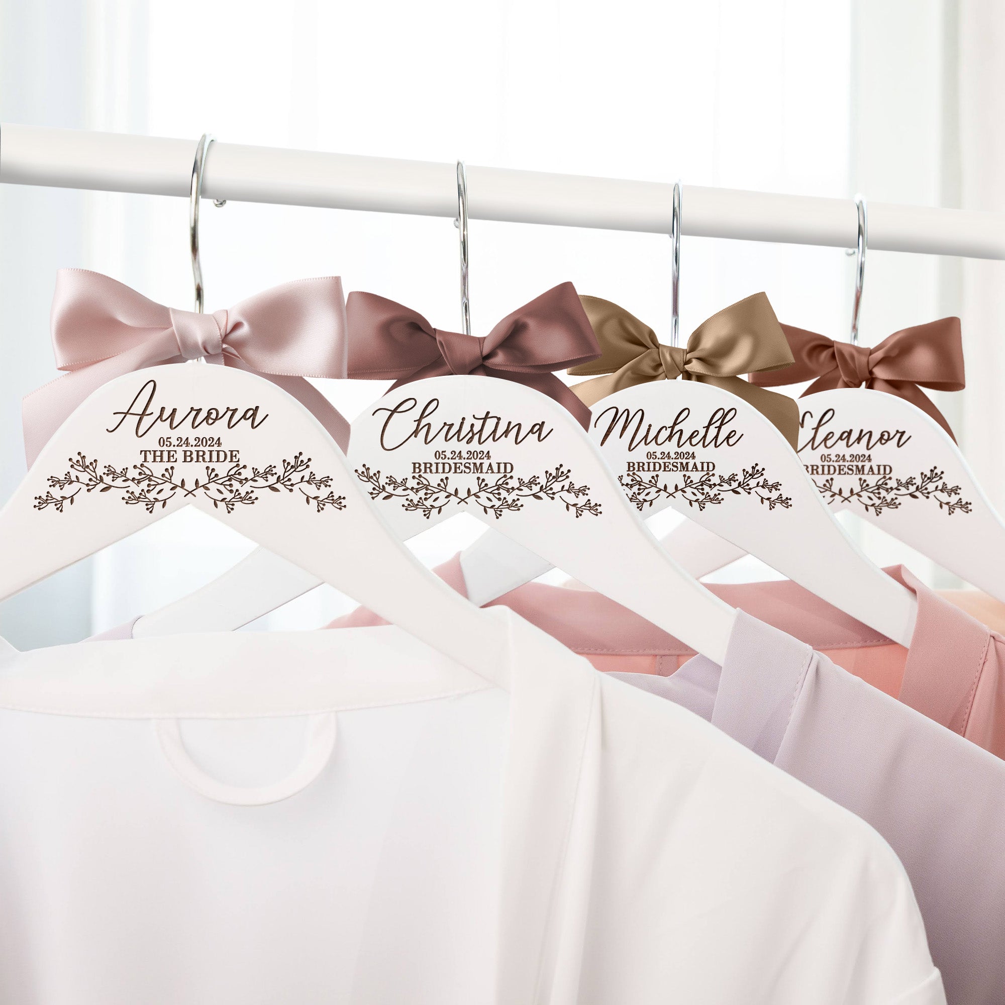 Adult Wooden Hanger with Bar