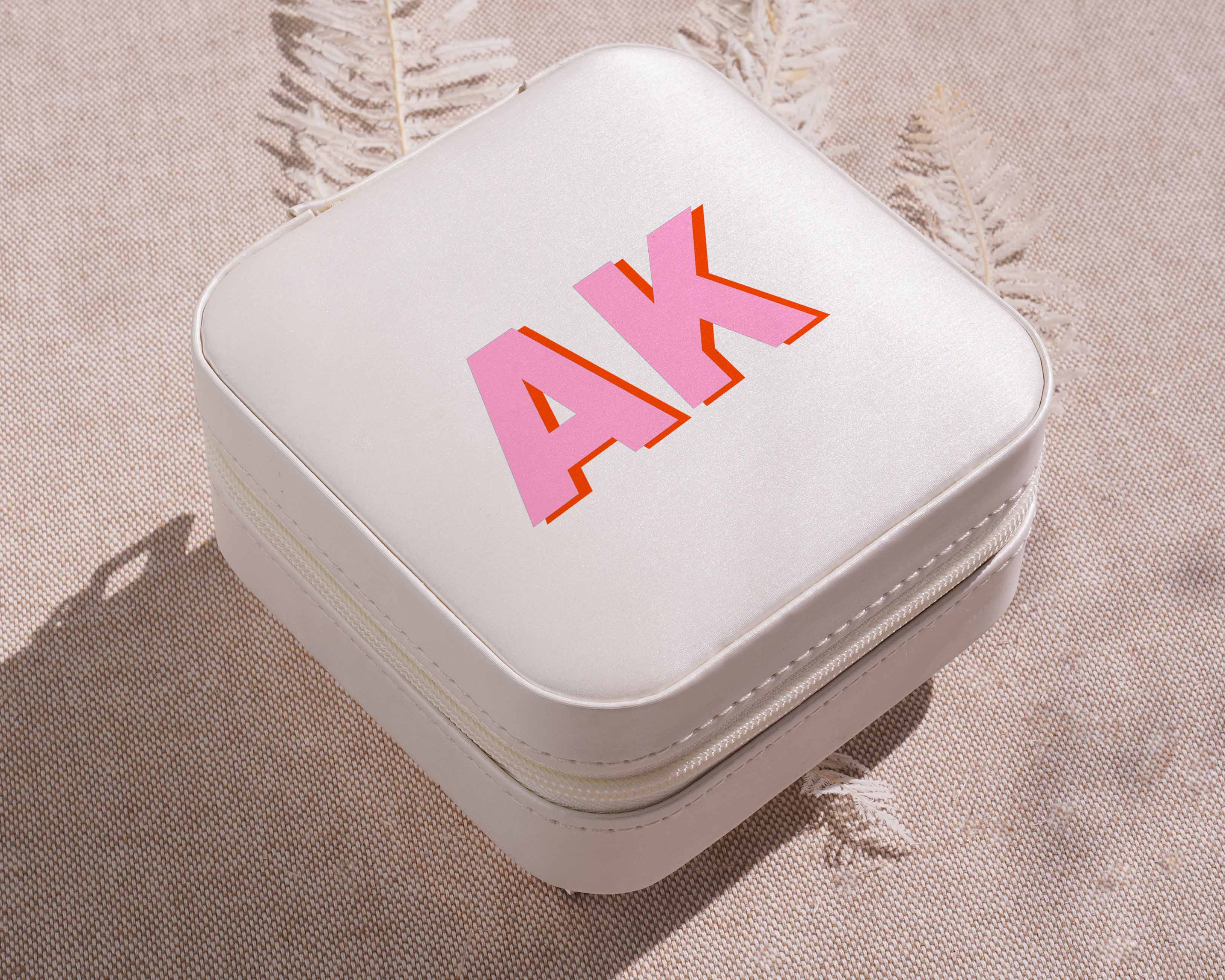 Personalized Travel Jewelry Box