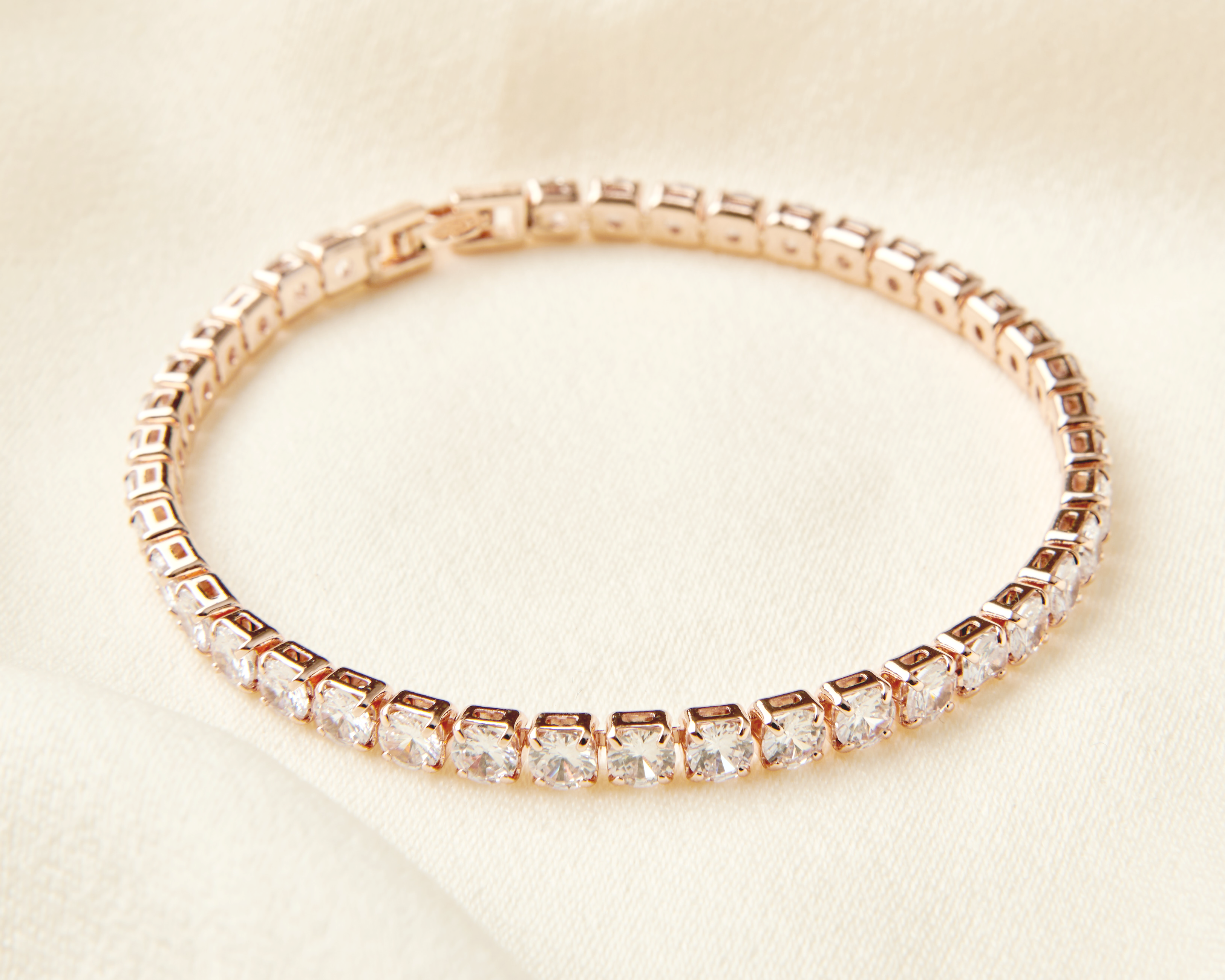 Bridal Diamond Line Bracelet