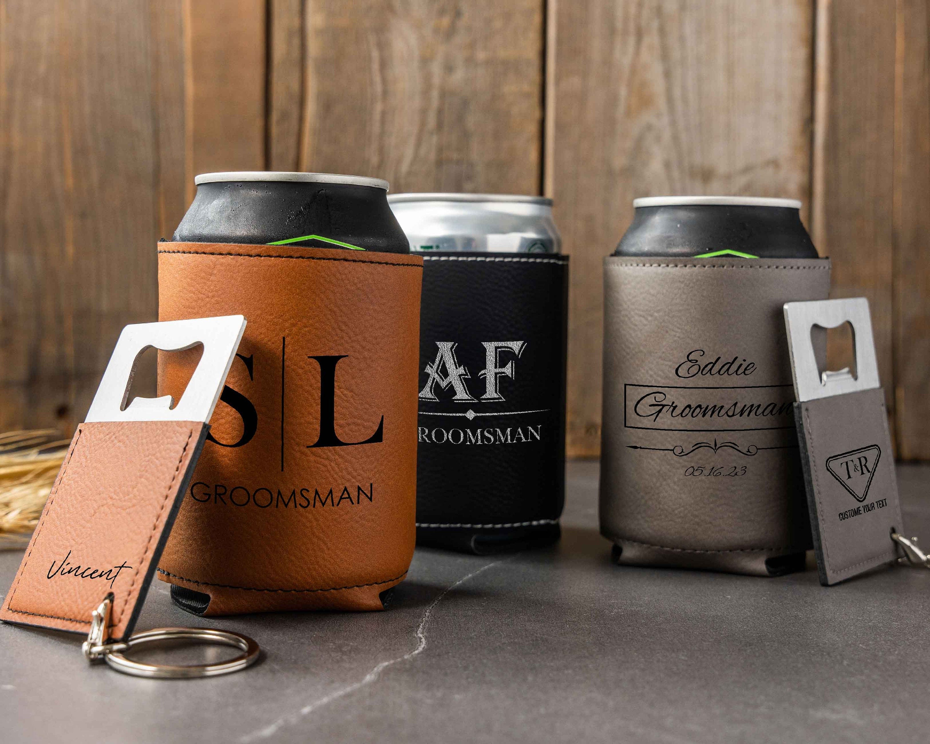 Showman Leather Drink Can/Bottle Holder – Medium Oil Finish, Durable Leather