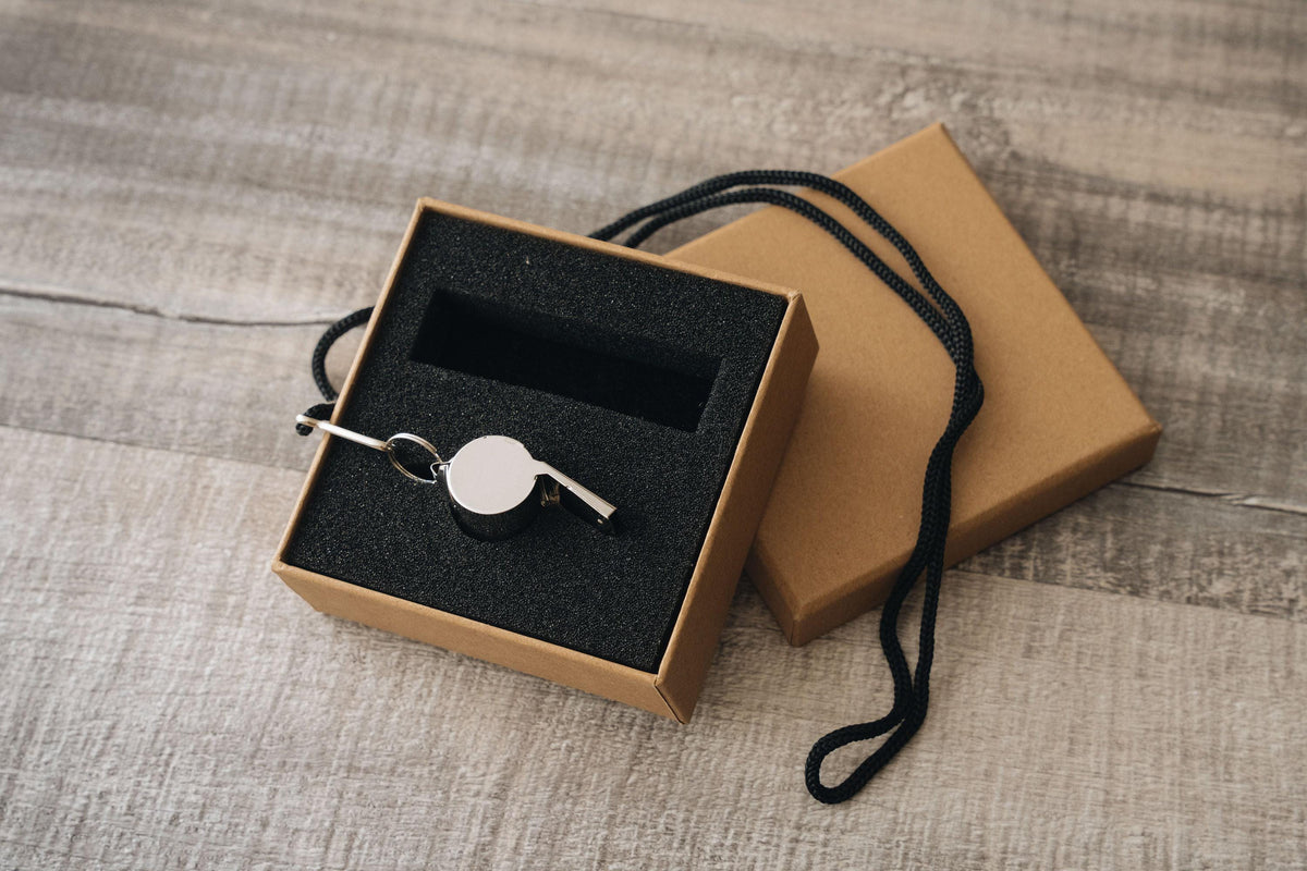 Personalized Whistle for Coaches | Hundred Hearts