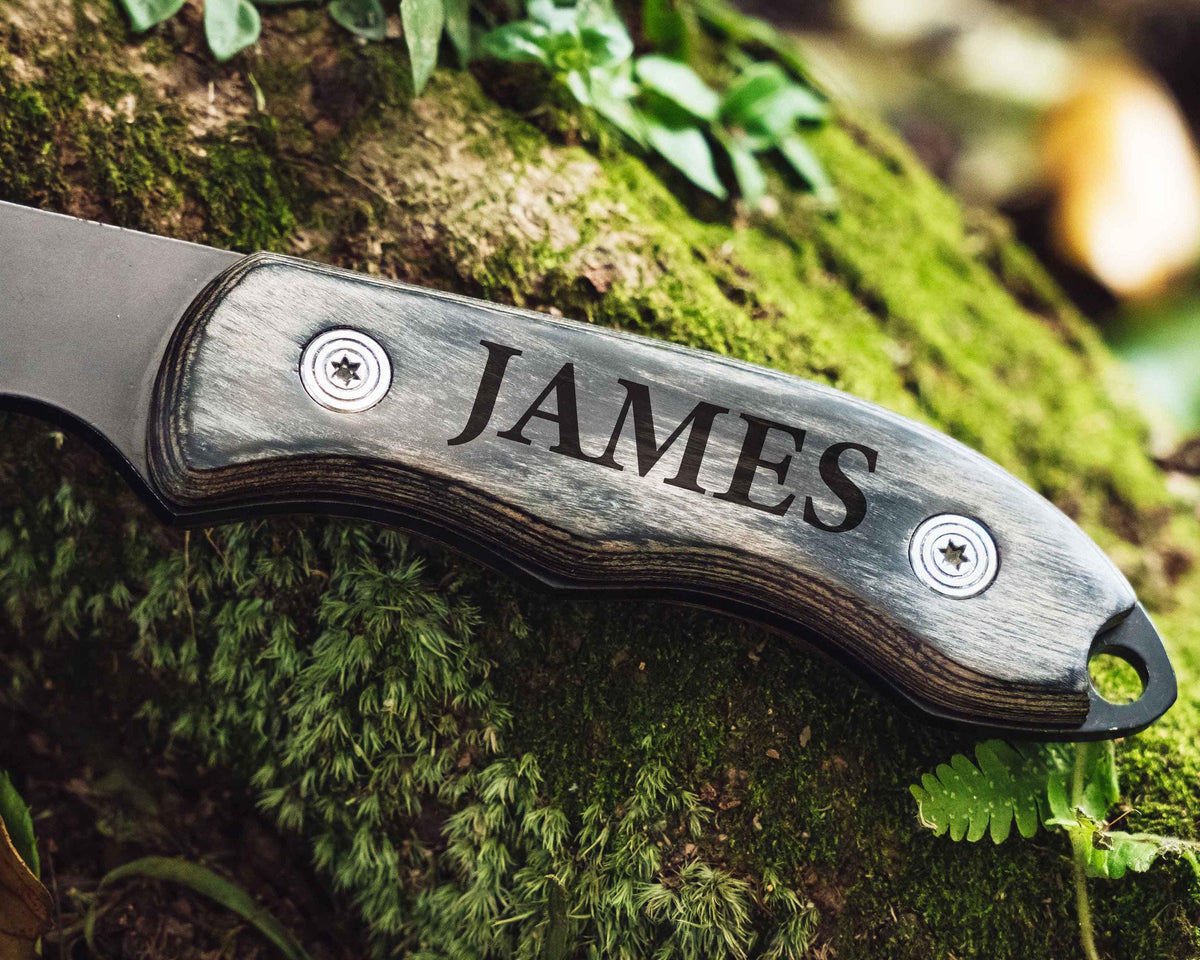 Personalized Throwing Axe with Engraved Head or Handle — product detail 4