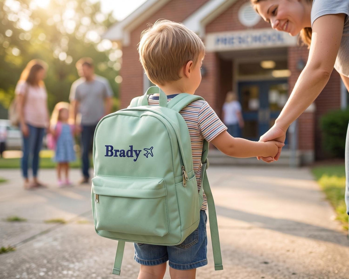 Personalized Embroidered Toddler Backpack — product view 11