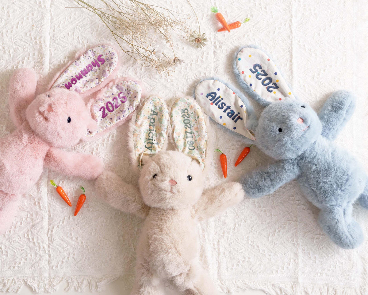 Personalized Plush Bunny with Embroidered Ears — product detail 8