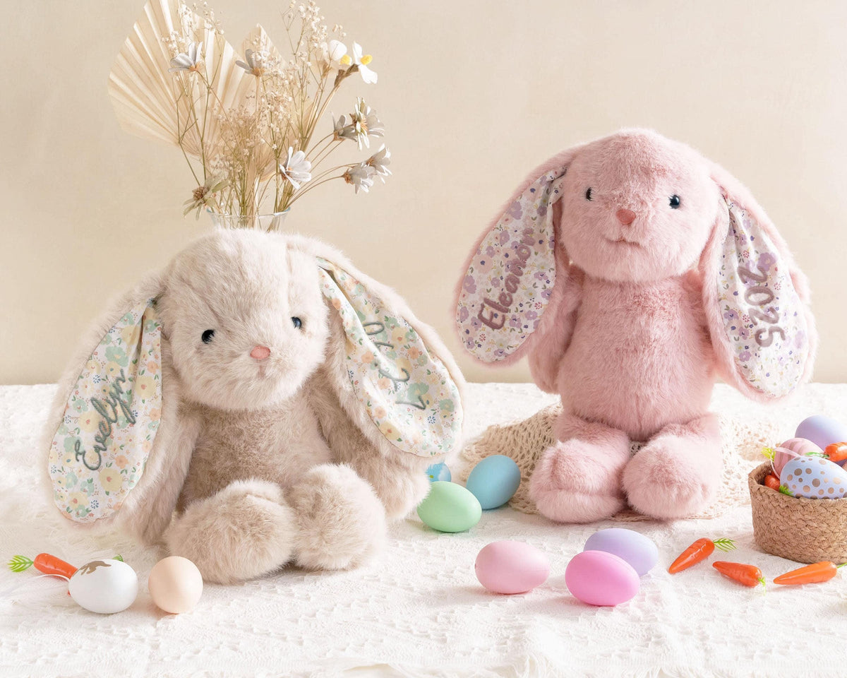 Personalized Plush Bunny with Embroidered Ears — product detail 9
