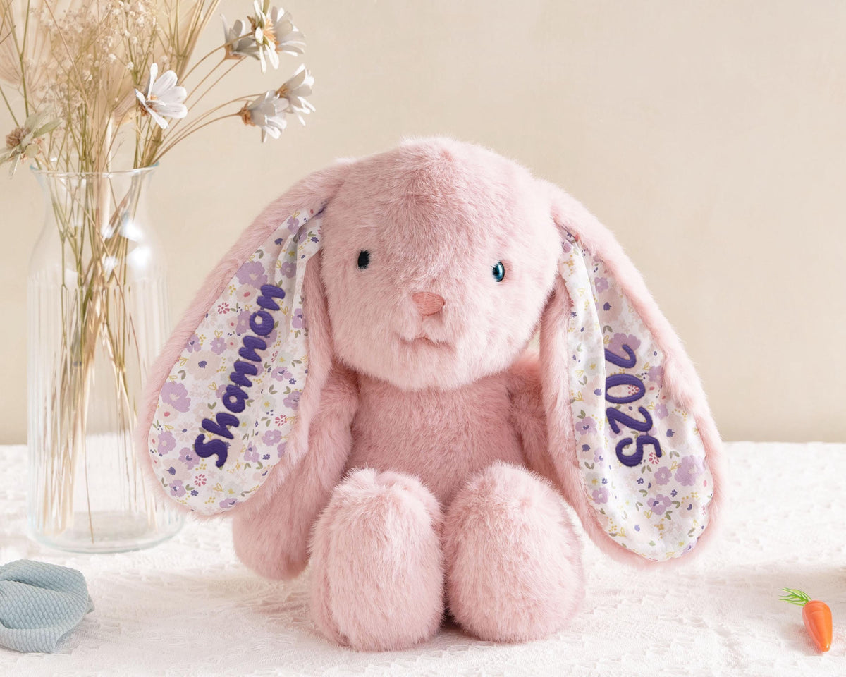 Personalized Plush Bunny with Embroidered Ears — product detail 10