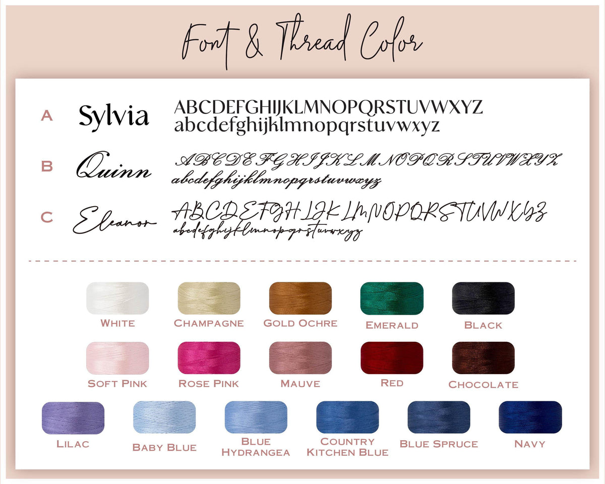 Personalized Floral Block Print Jewelry Roll — design and personalization guide