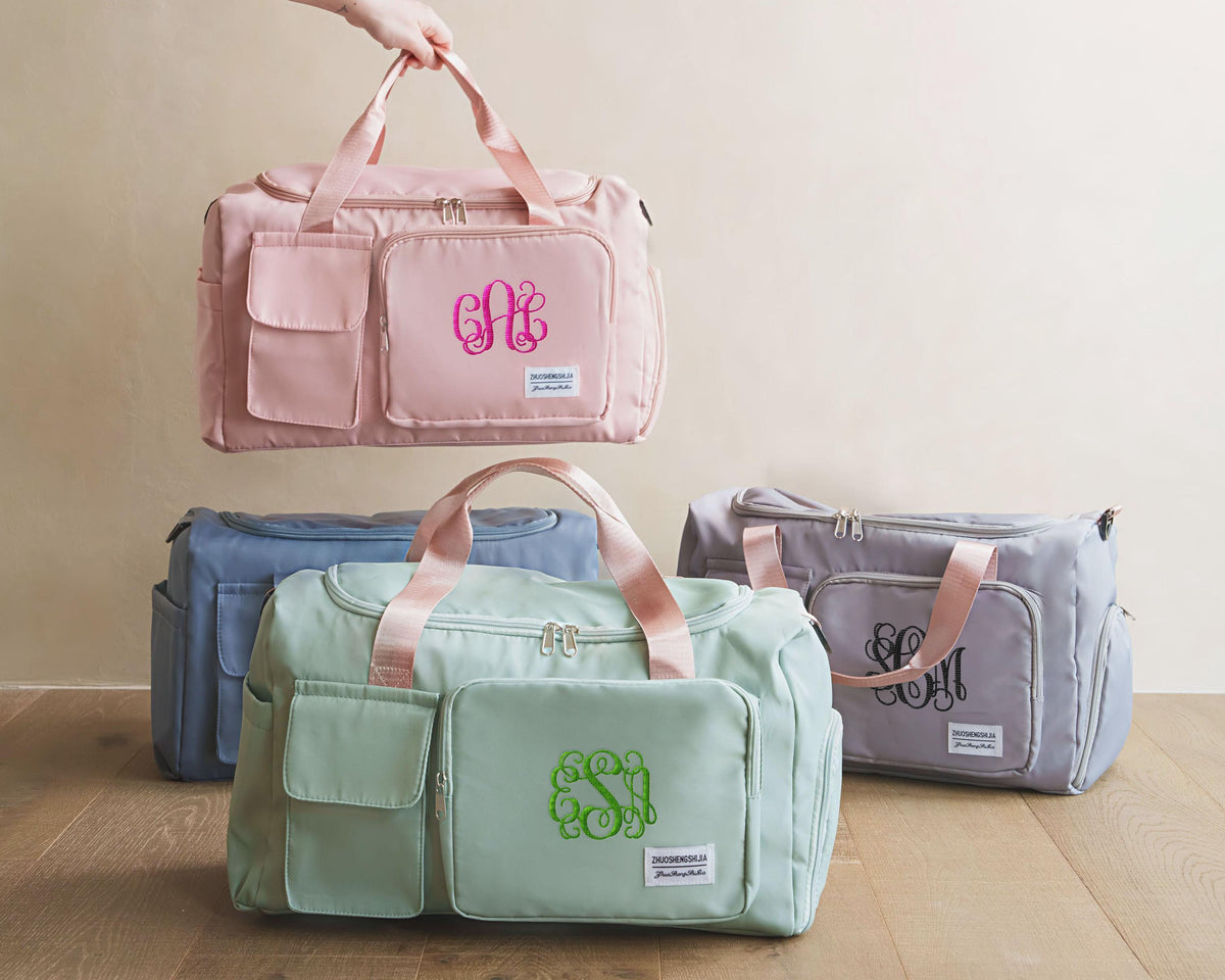 Personalized Nylon Weekender Travel Bag — product view 7
