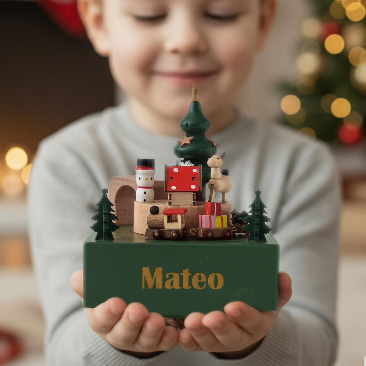 Personalized Wooden Music Box — product detail 9