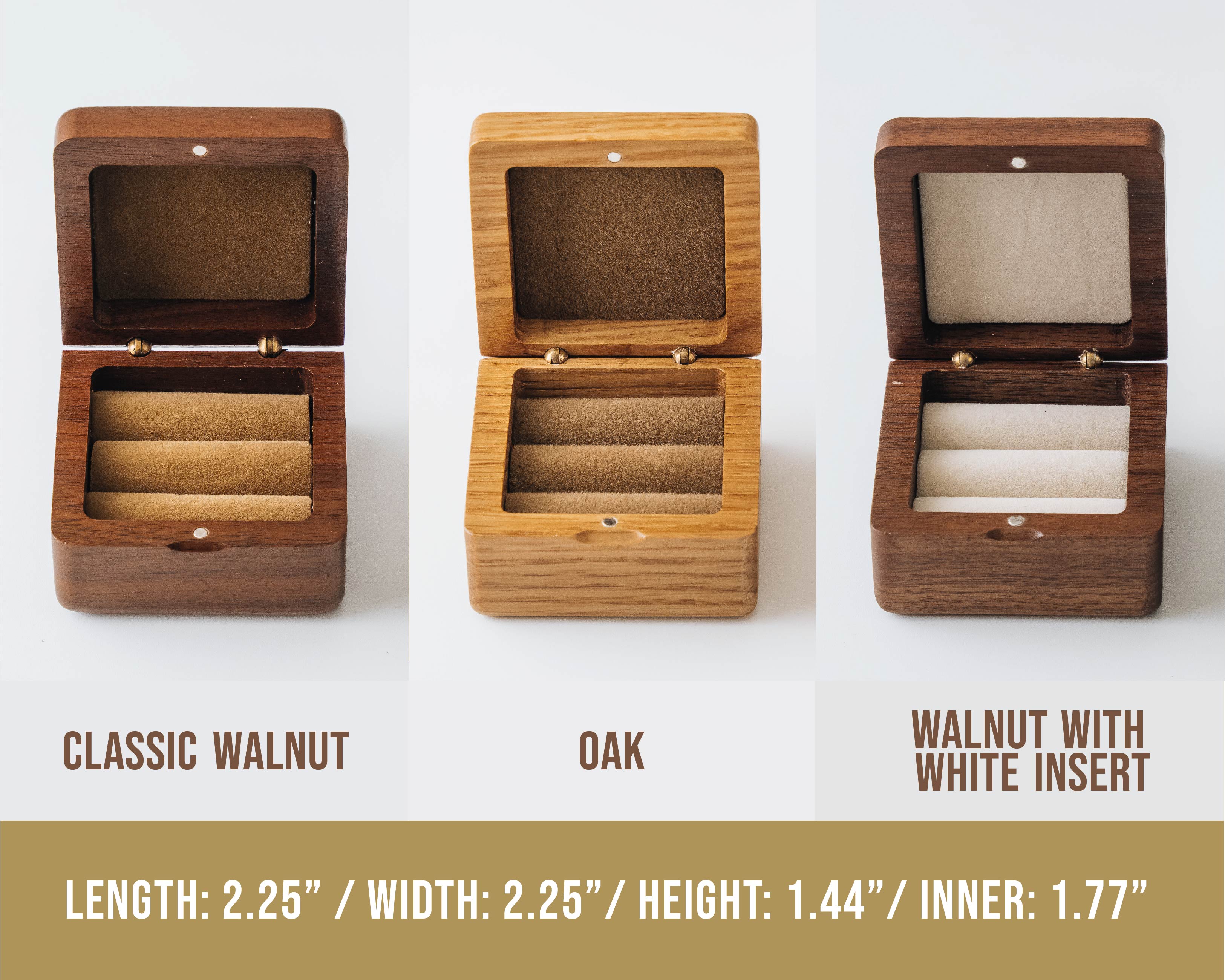 Wooden Ring Box
