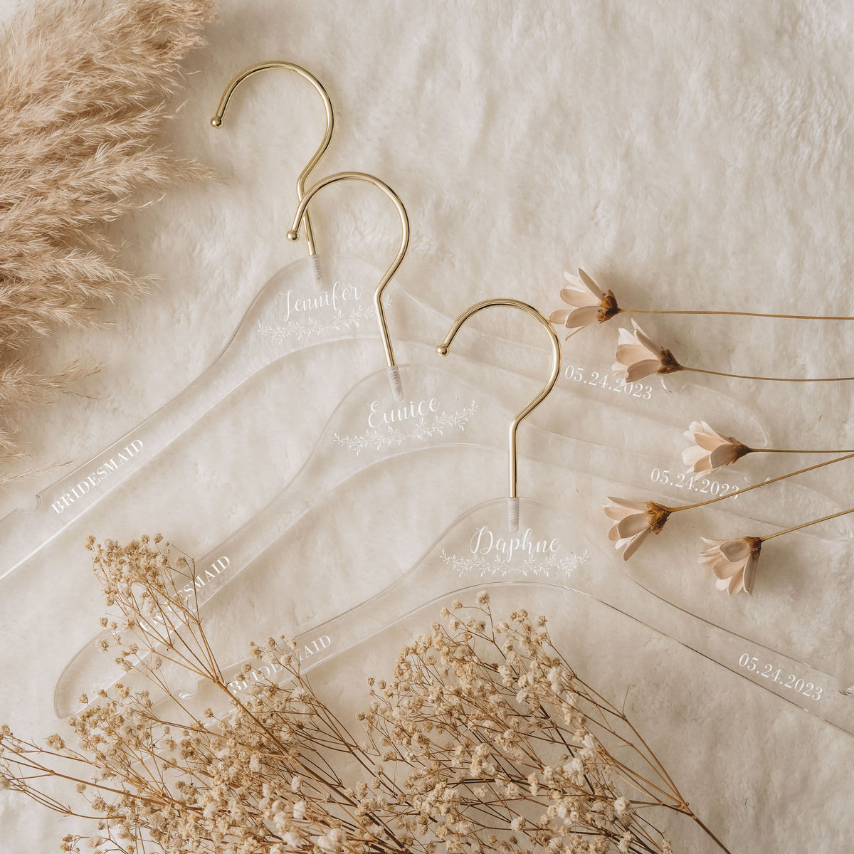 Custom Bridesmaid Hanger | Acrylic Hangers | Hundred Hearts Custom Bridesmaid Hanger | Acrylic Hangers | Hundred Hearts