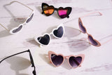 Heart Sunglasses Bachelorette in 8 colors with bride & babe text - Hundred Hearts