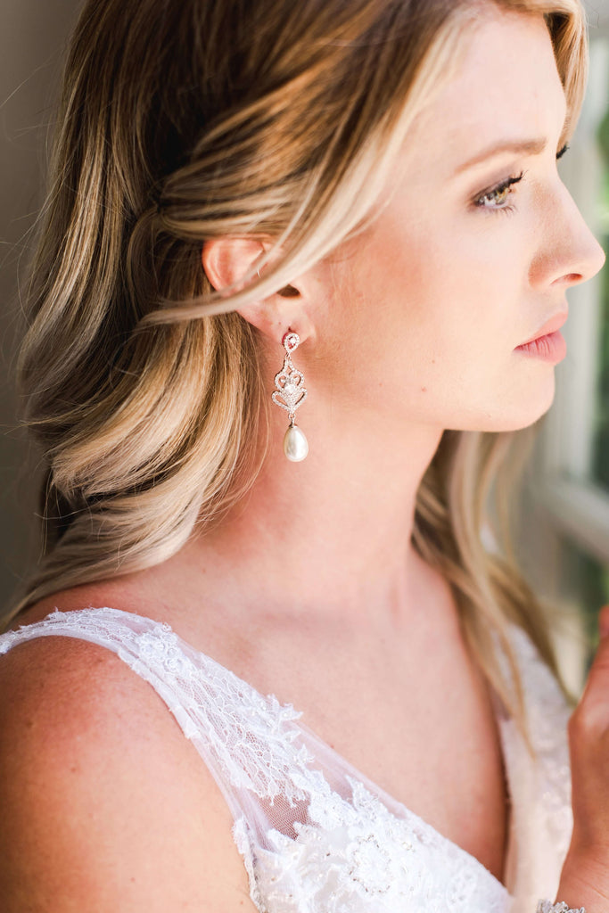 Sophia Round Jewelry Set | Bridal earrings studs, Wedding jewelry simple,  Bridesmaid jewelry sets