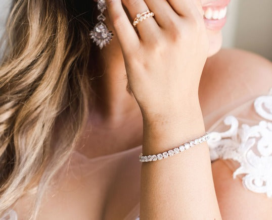 Wedding day bracelet for bride hotsell